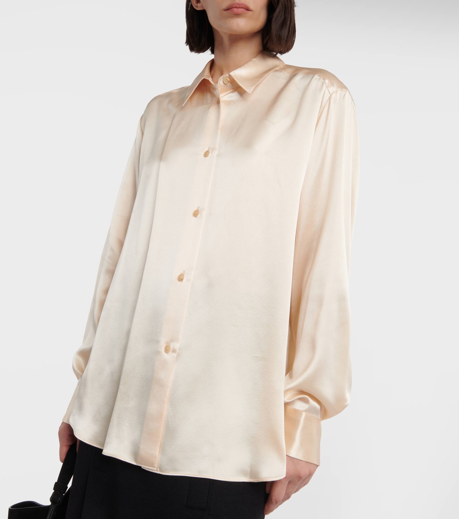 Argo silk charmeuse blouse - 6