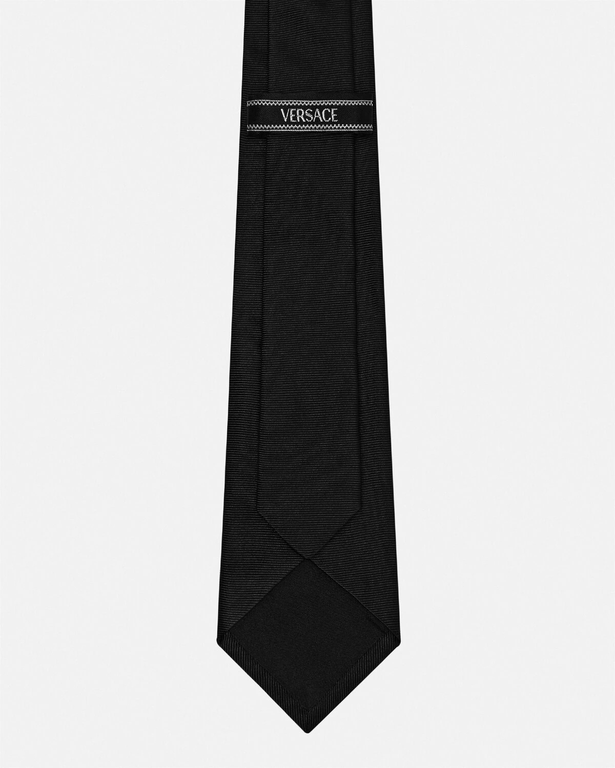 90s Vintage Logo Silk Tie - 3