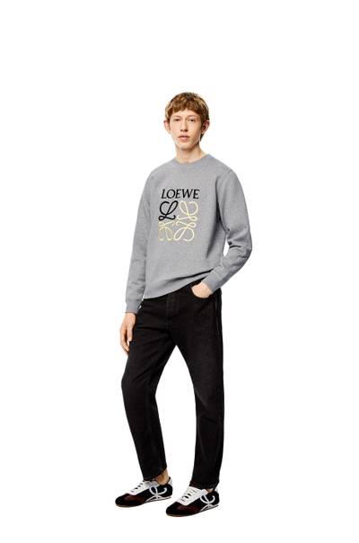 Loewe Anagram sweatshirt in cotton outlook