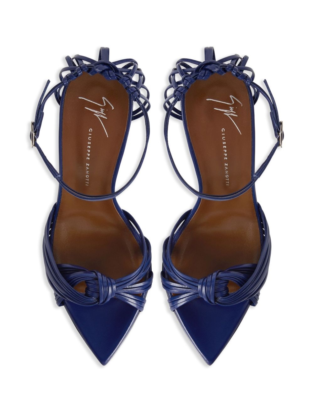105mm knotted-strap sandals - 4