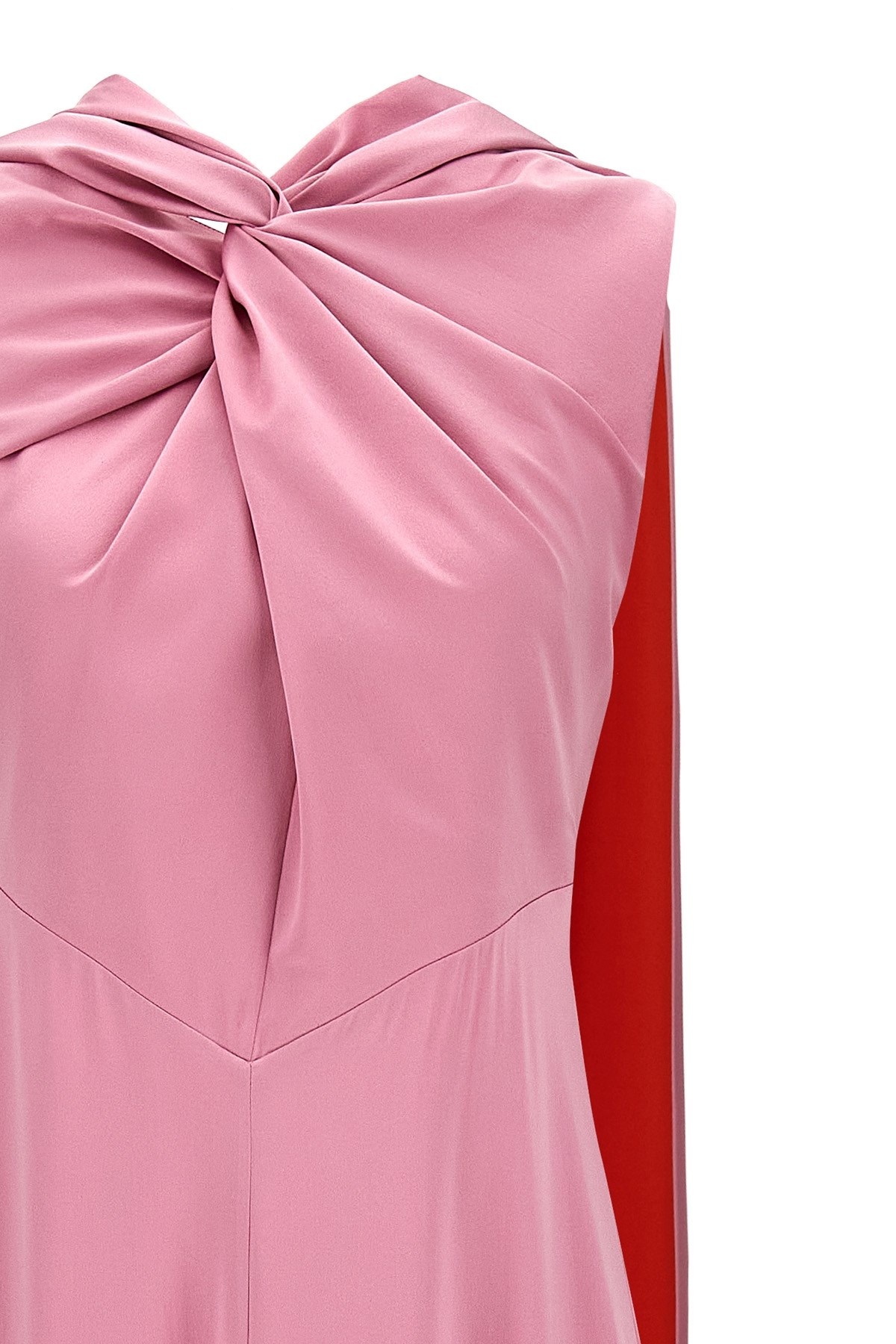 ワンピース ROKSANDA 'Amanita' dress Amanita silk cocktail dress in burgundy - Roksanda | Mytheresa