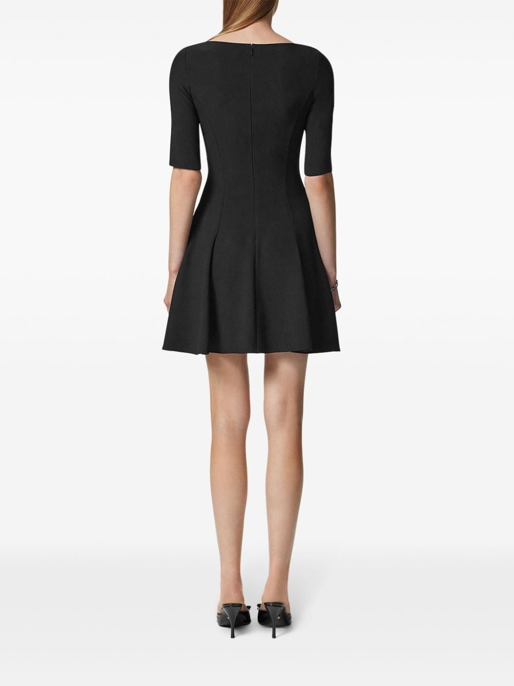 half sleeve dress - 4