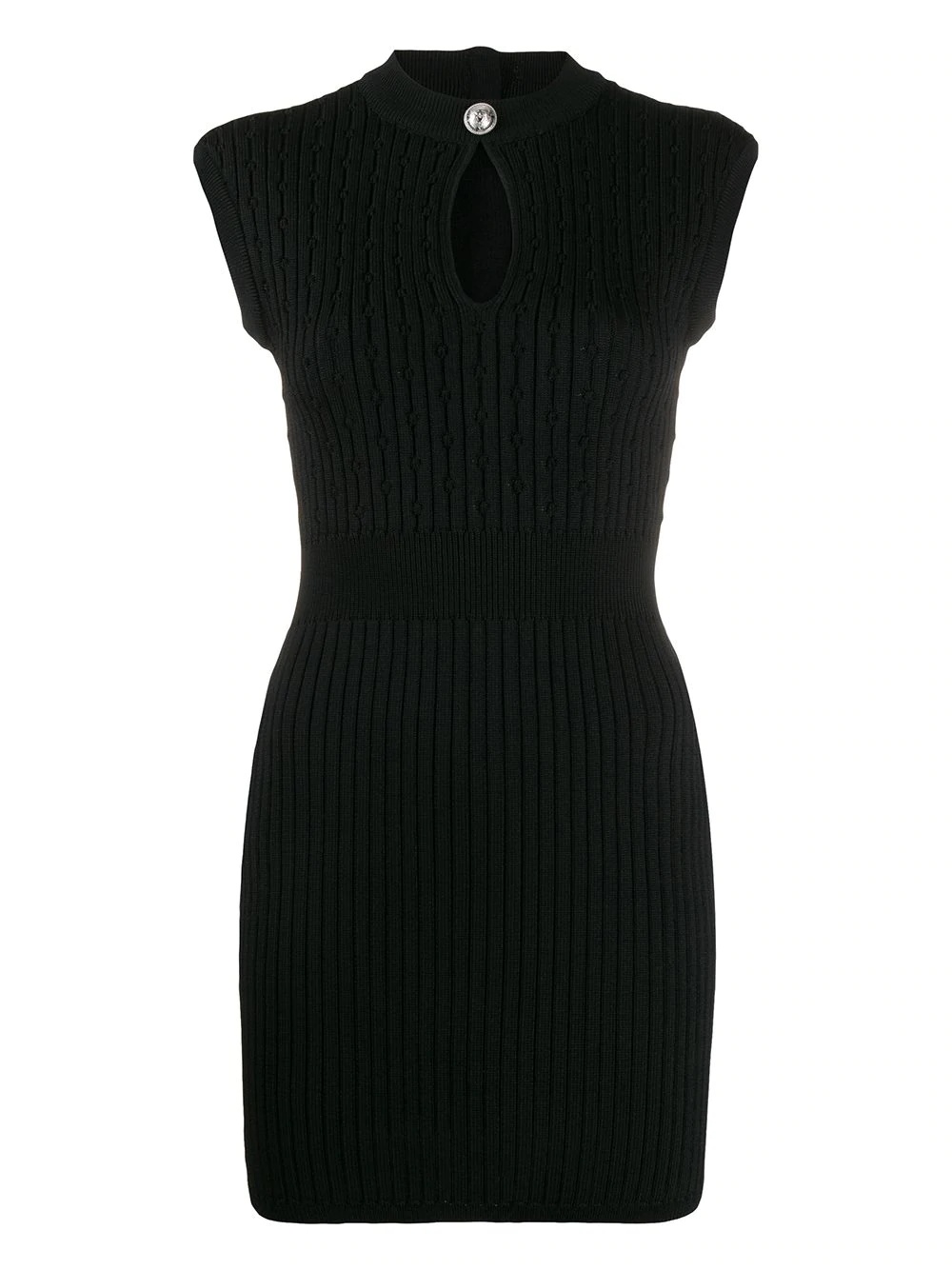 fitted knitted dress - 1