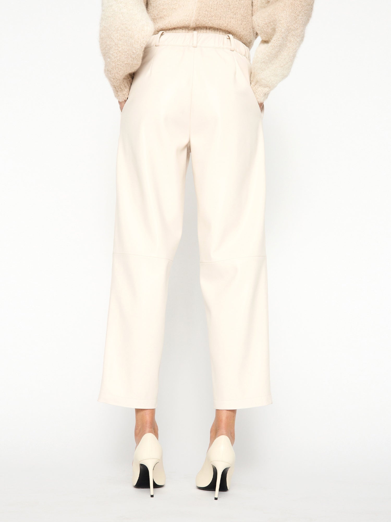 The Stone Vegan Leather Pant - 4