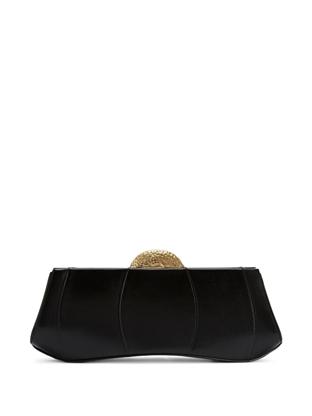 leather clutch bag - 2