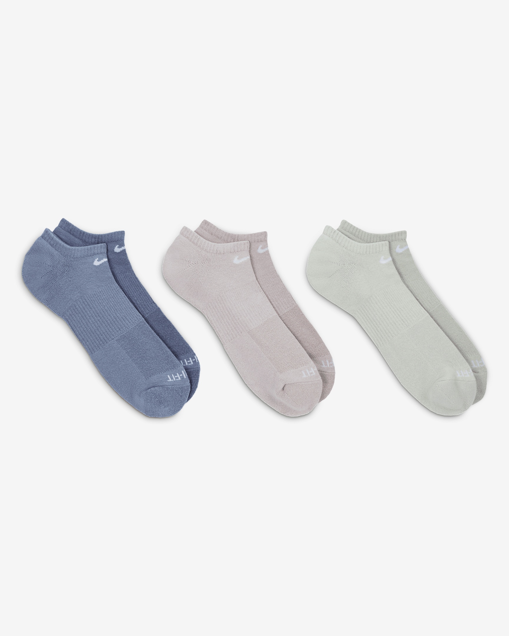 Nike Everyday Plus Cushion Training No-Show Socks (3 Pairs) - 3