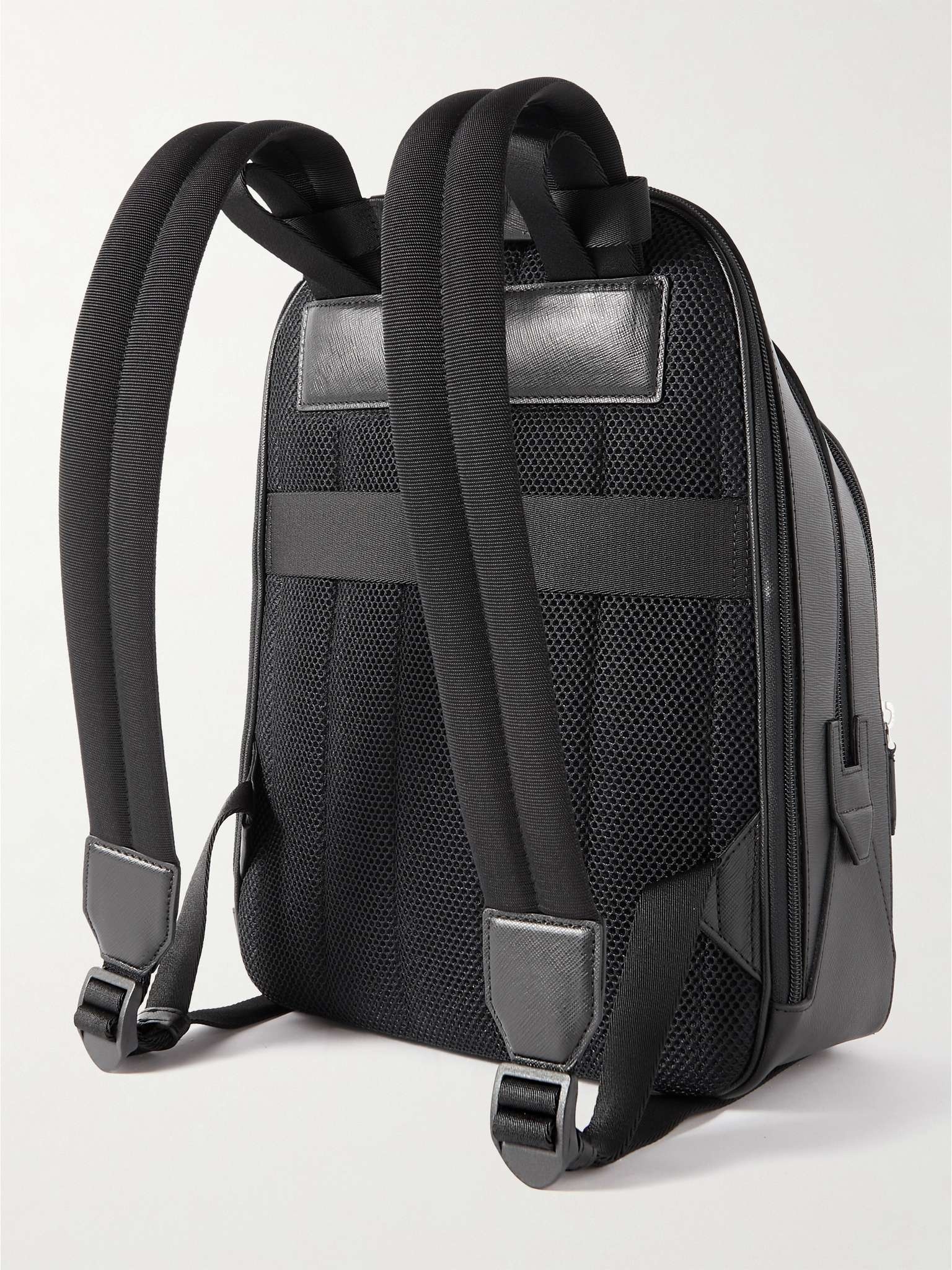 Sartorial Medium Cross-Grain Leather Backpack - 4