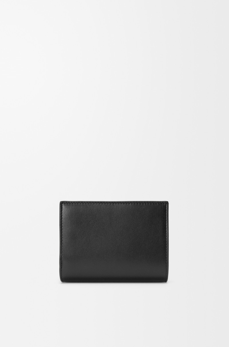 Panta compact wallet in shiny calfskin 4