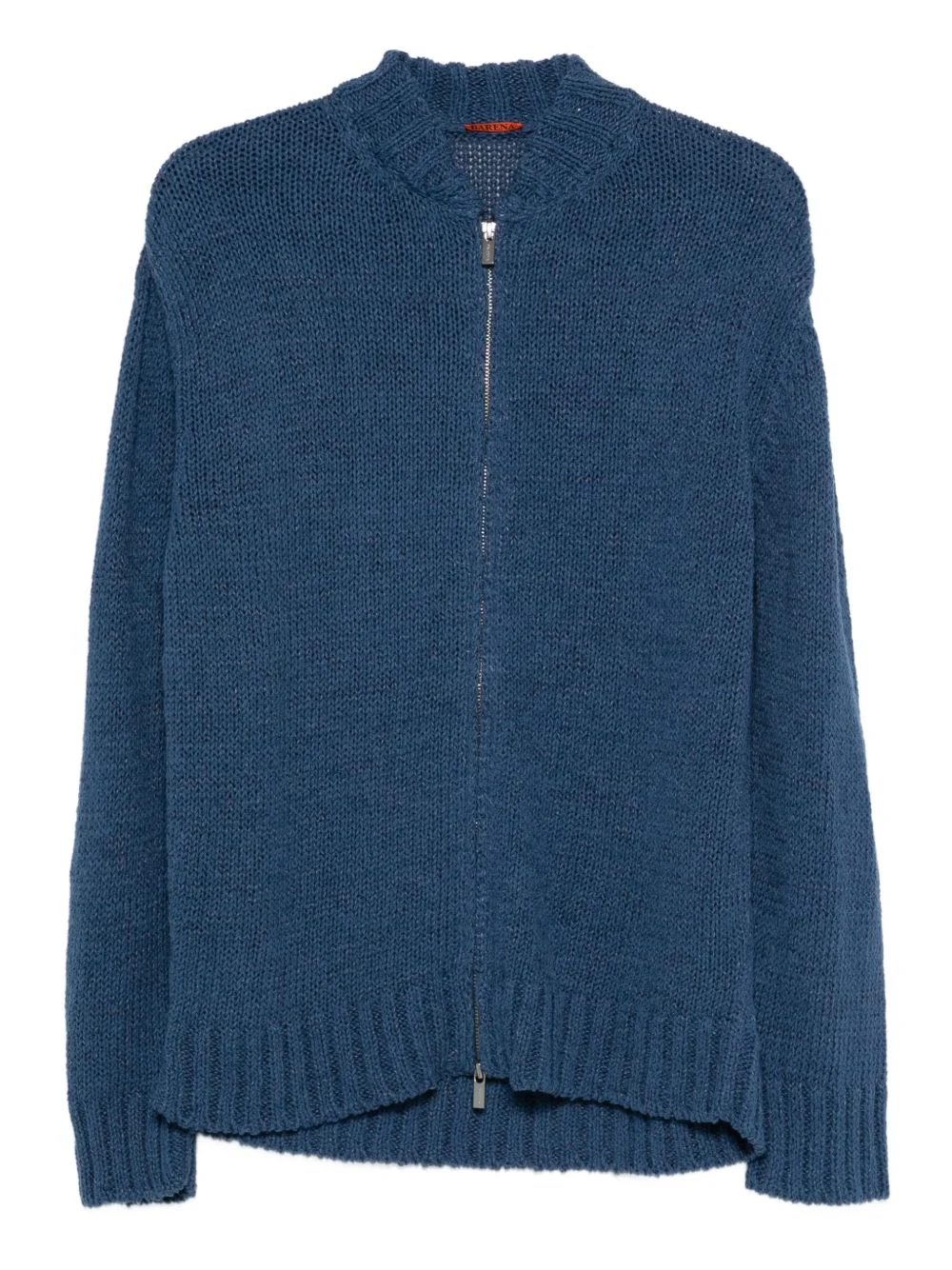 zip-fastening cardigan - 1