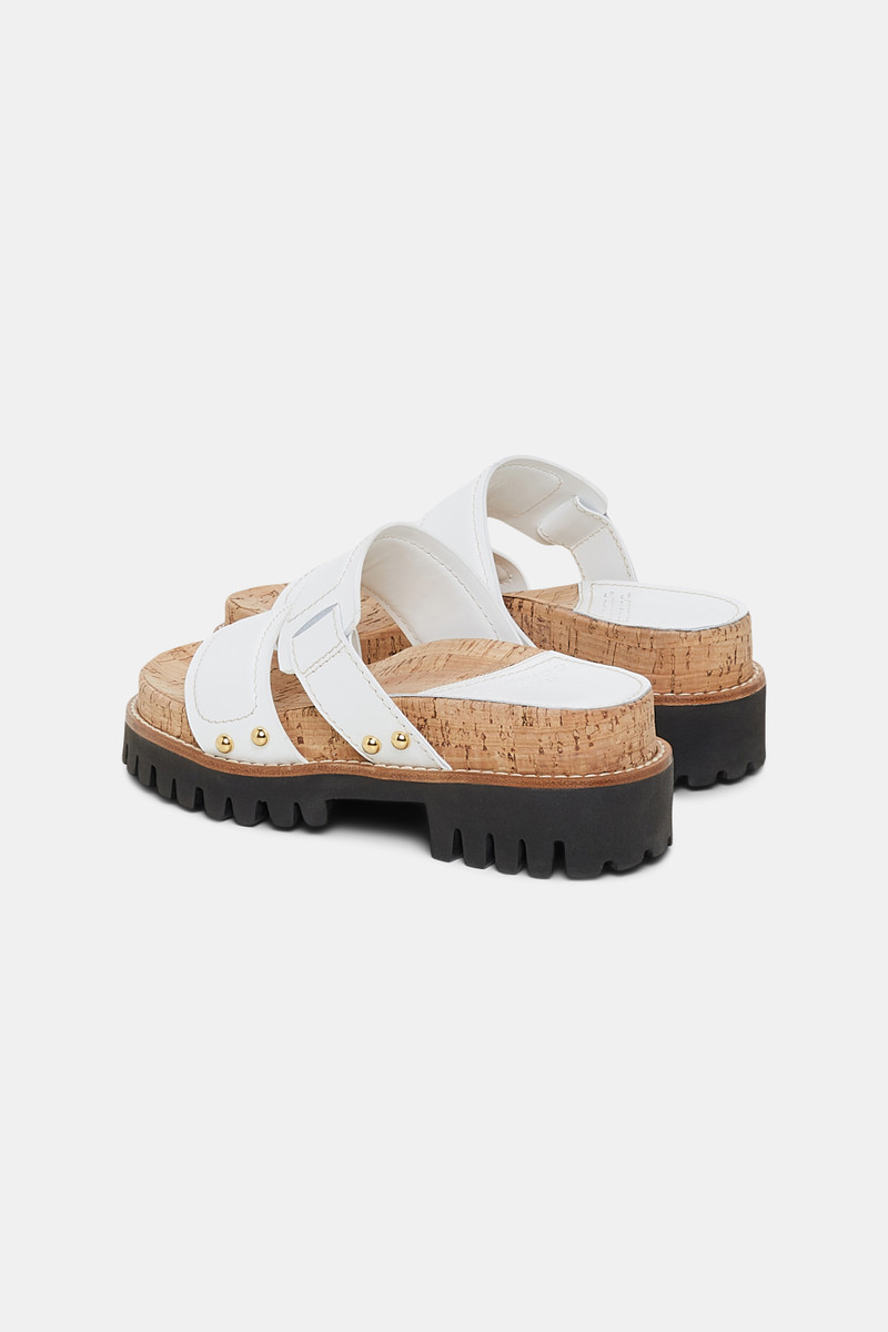 CORK CONTRAST sporty sandal 5