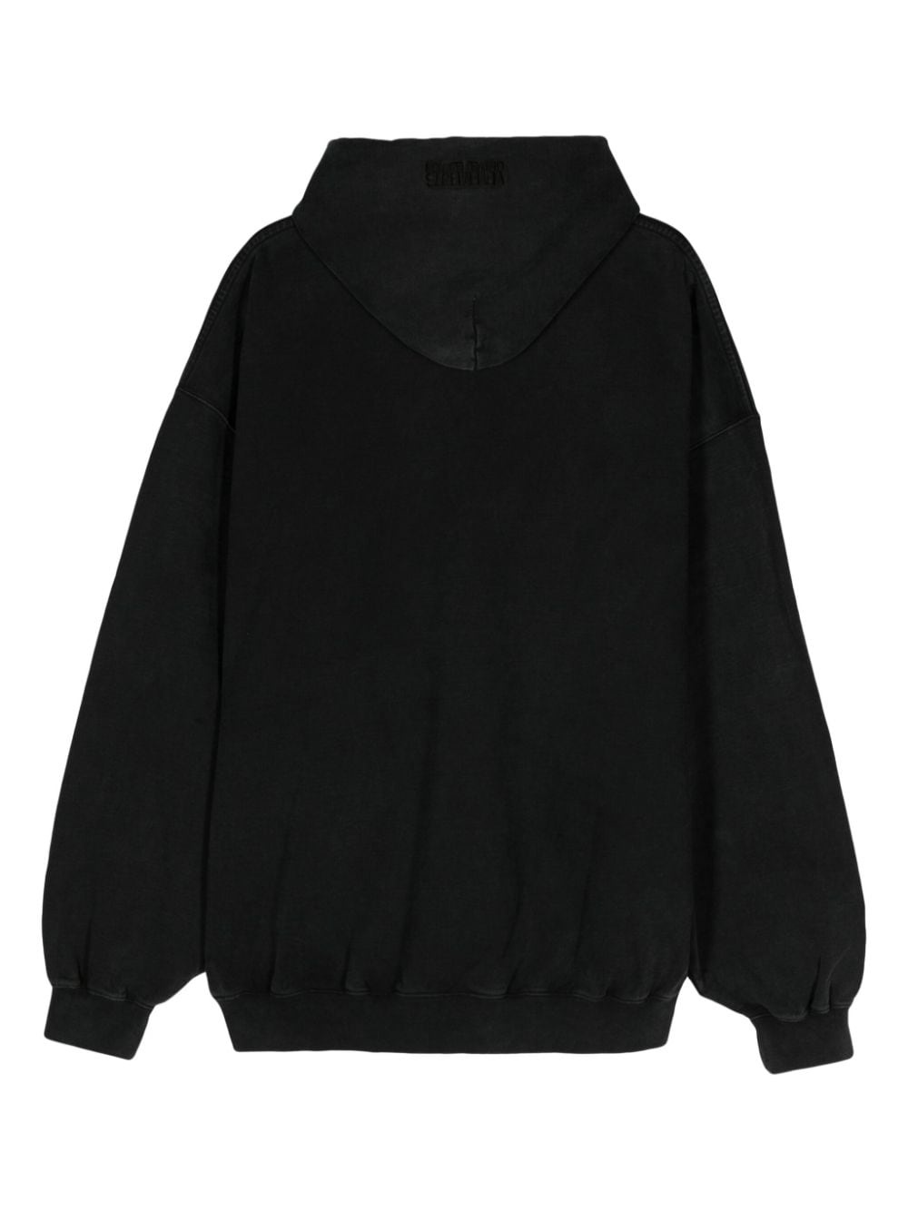 Xes-print cotton hoodie - 2