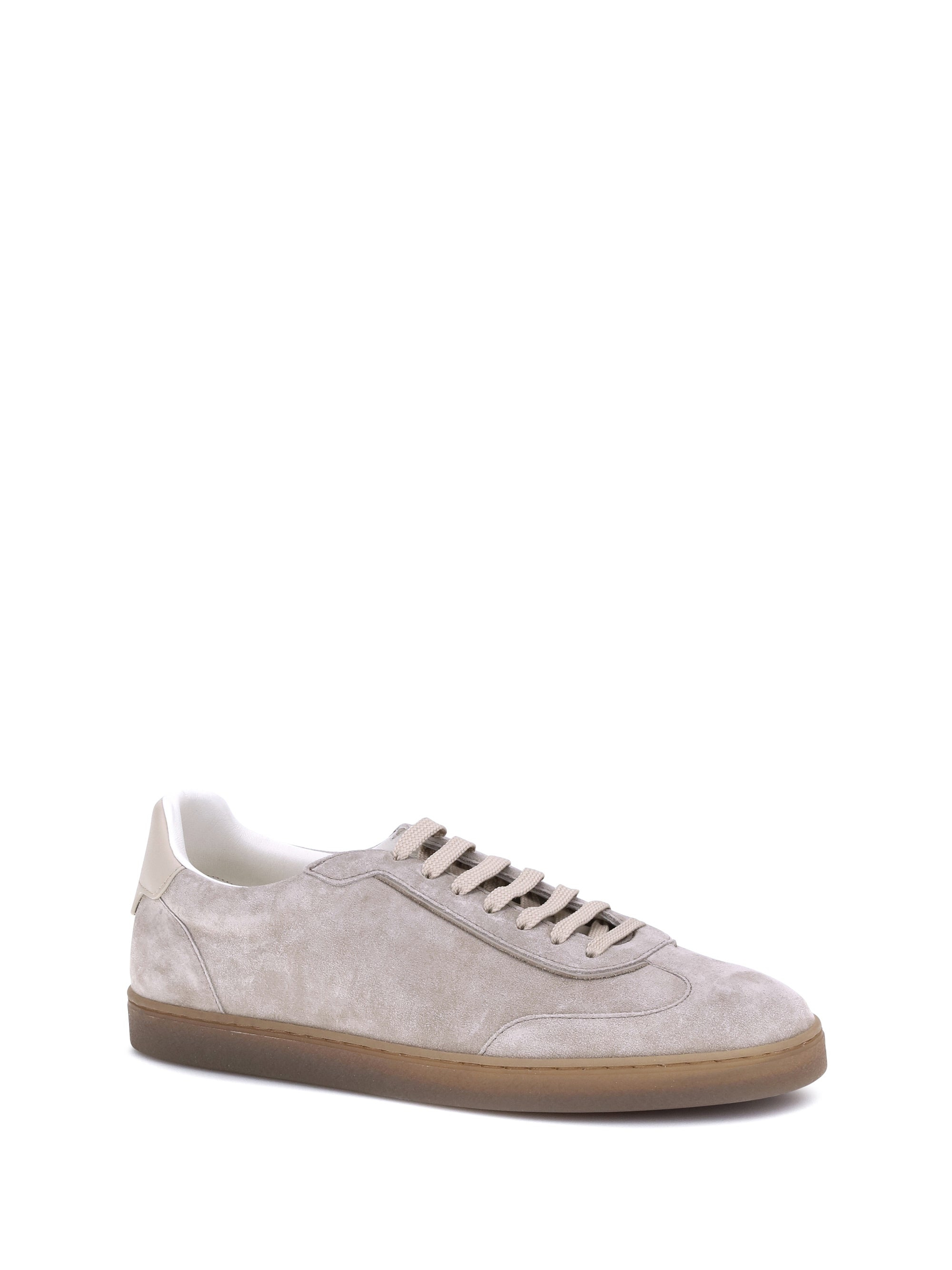 Brunello Cucinelli Men Suede Sneakers - 2