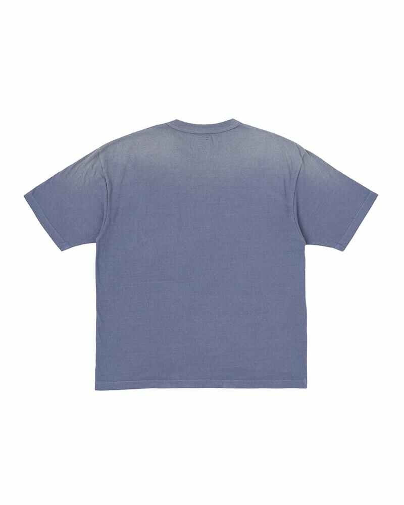 visvim AMPLUS TEE S/S DMGD BLUE outlook