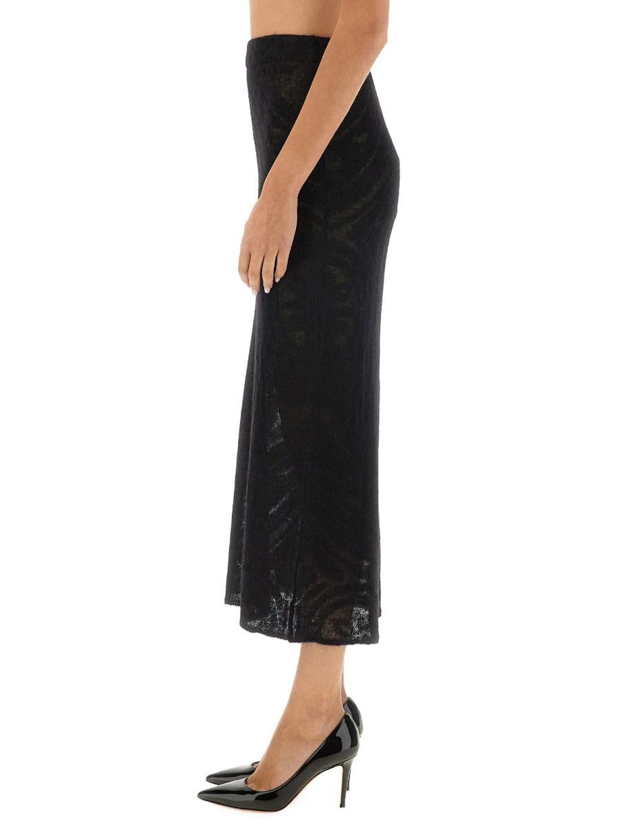 スカート Etro Jacquard Knit Skirt ETRO Jacquard-knit midi skirt | NET-A-PORTER