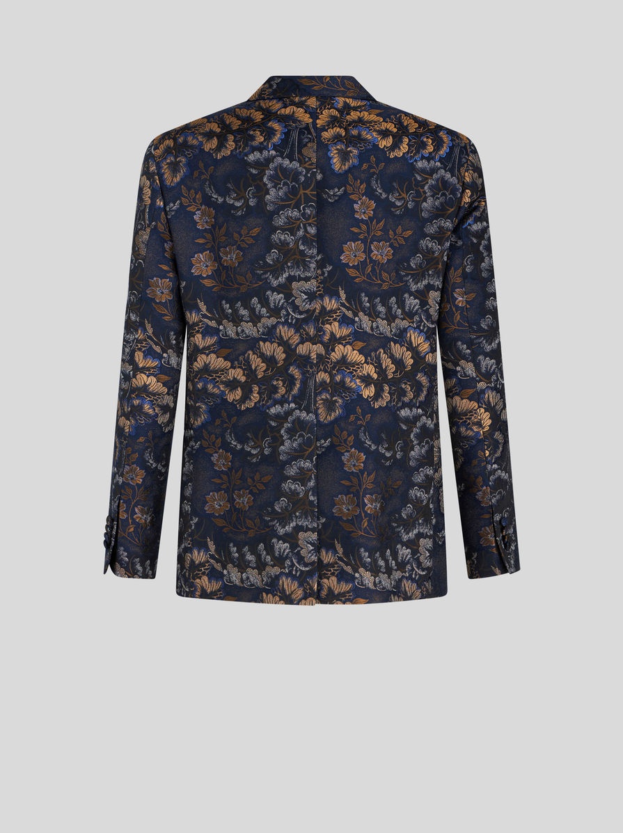 FLORAL JACQUARD JACKET - 6