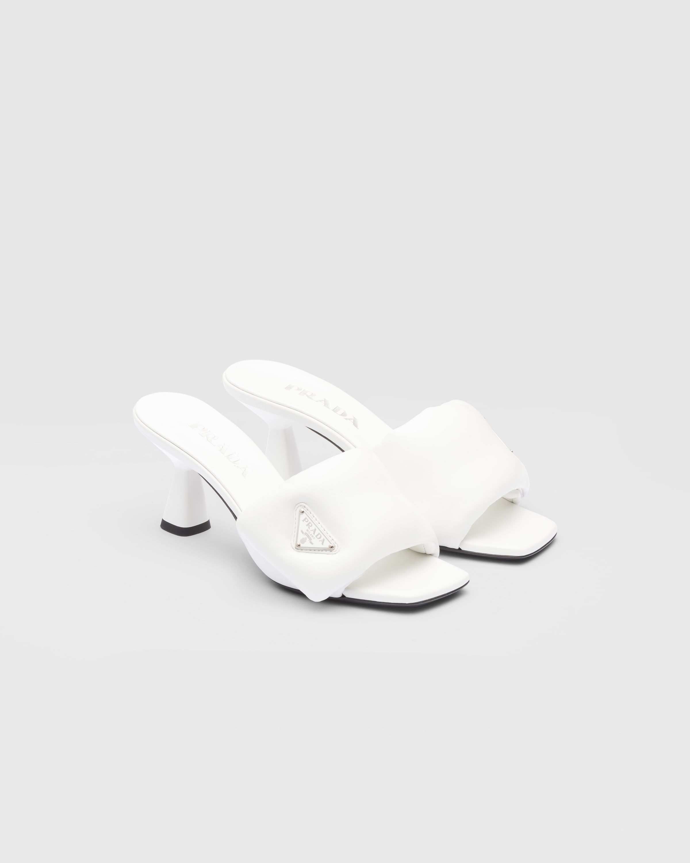 Soft padded nappa sandals - 1