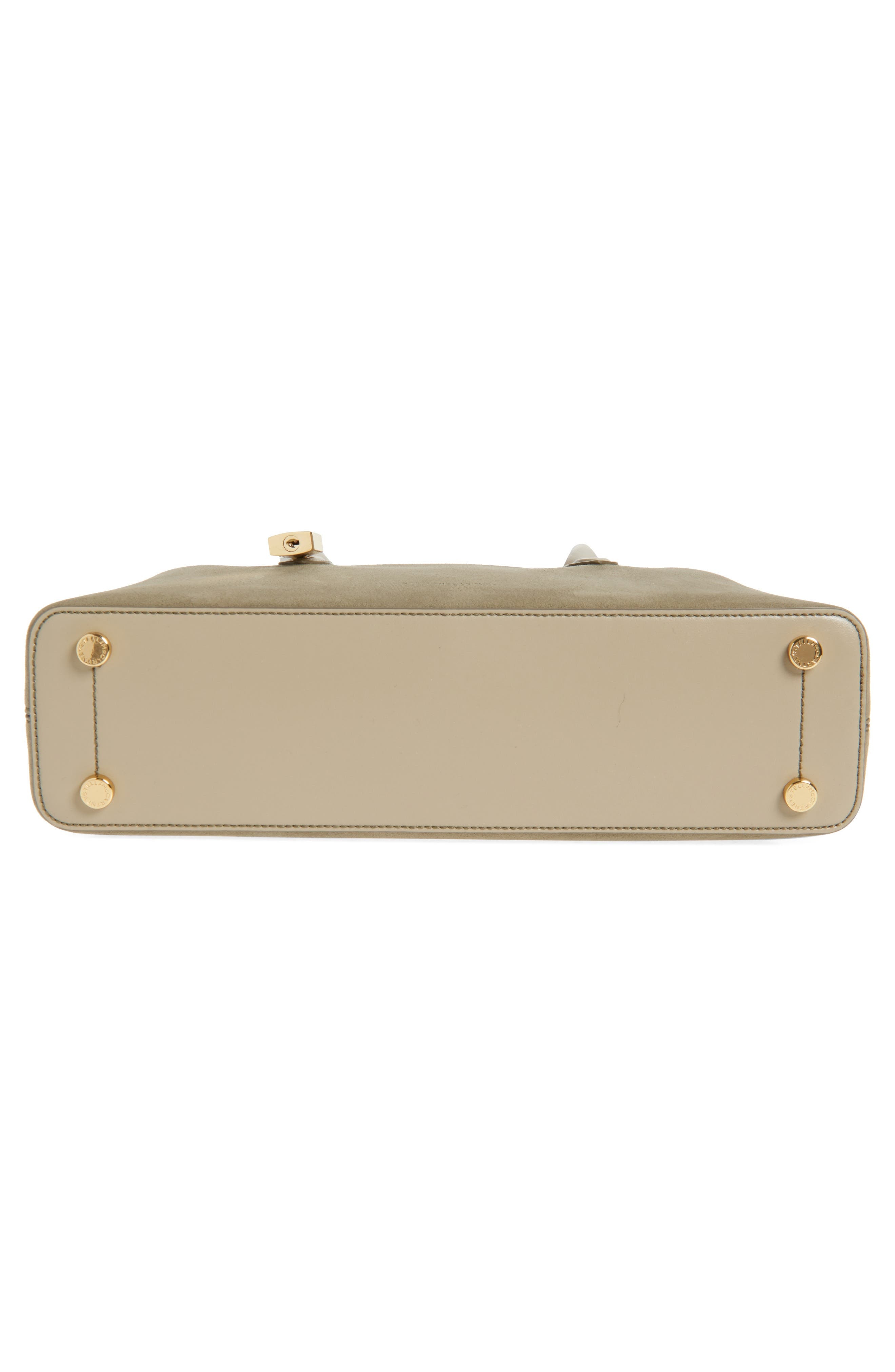 Stella McCartney Ryder Faux Suede Crossbody Bag in Khaki at Nordstrom - 6