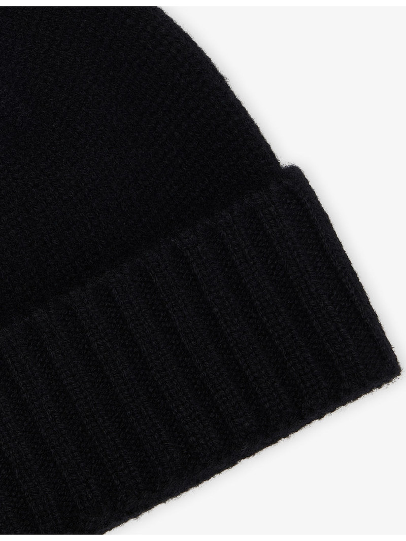 PERCIVAL Ribbed Wool Beanie Hat outlook