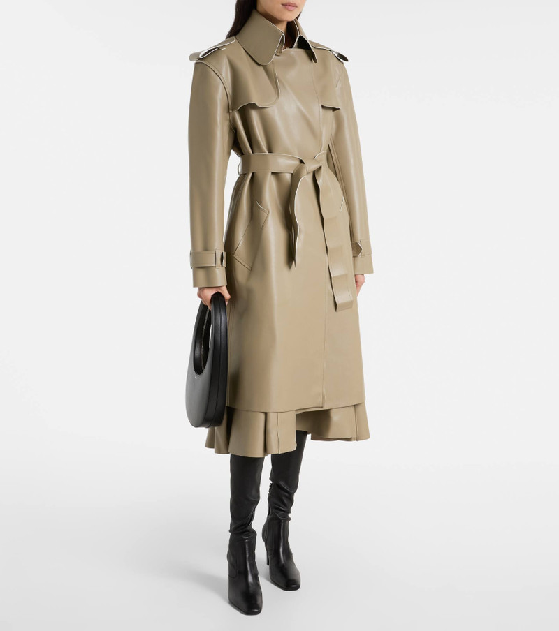 NORMA KAMALI Coated trench coat outlook