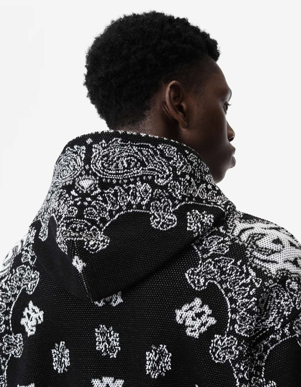 Amiri Black Bandana Hoodie - 4