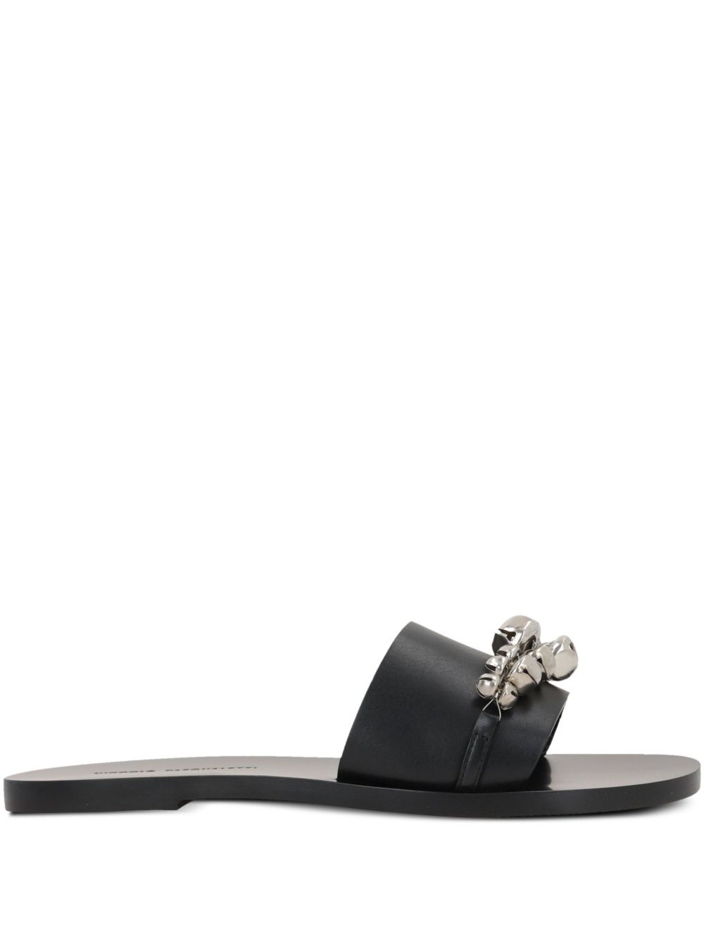 leather slides - 1