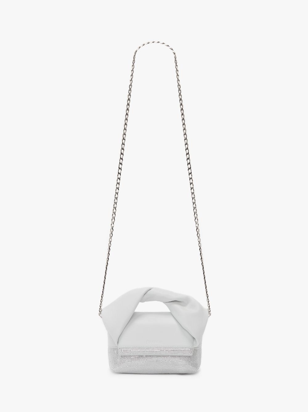 SMALL TWISTER - LEATHER TOP HANDLE BAG WITH CRYSTALS - 5