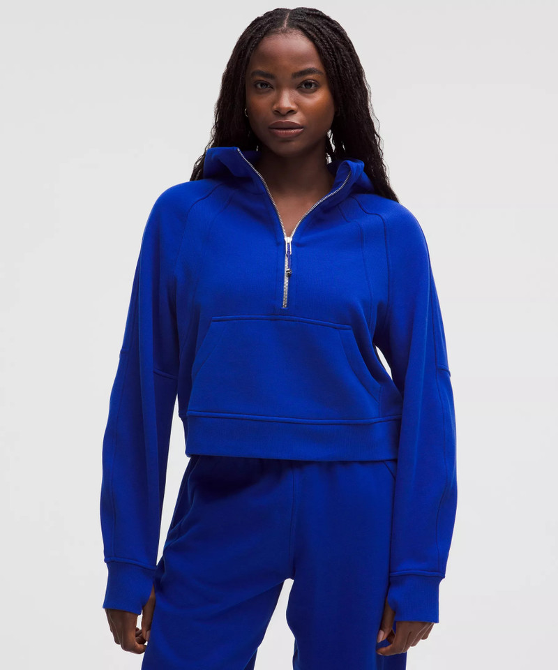 Scuba Oversized Half-Zip Hoodie 1