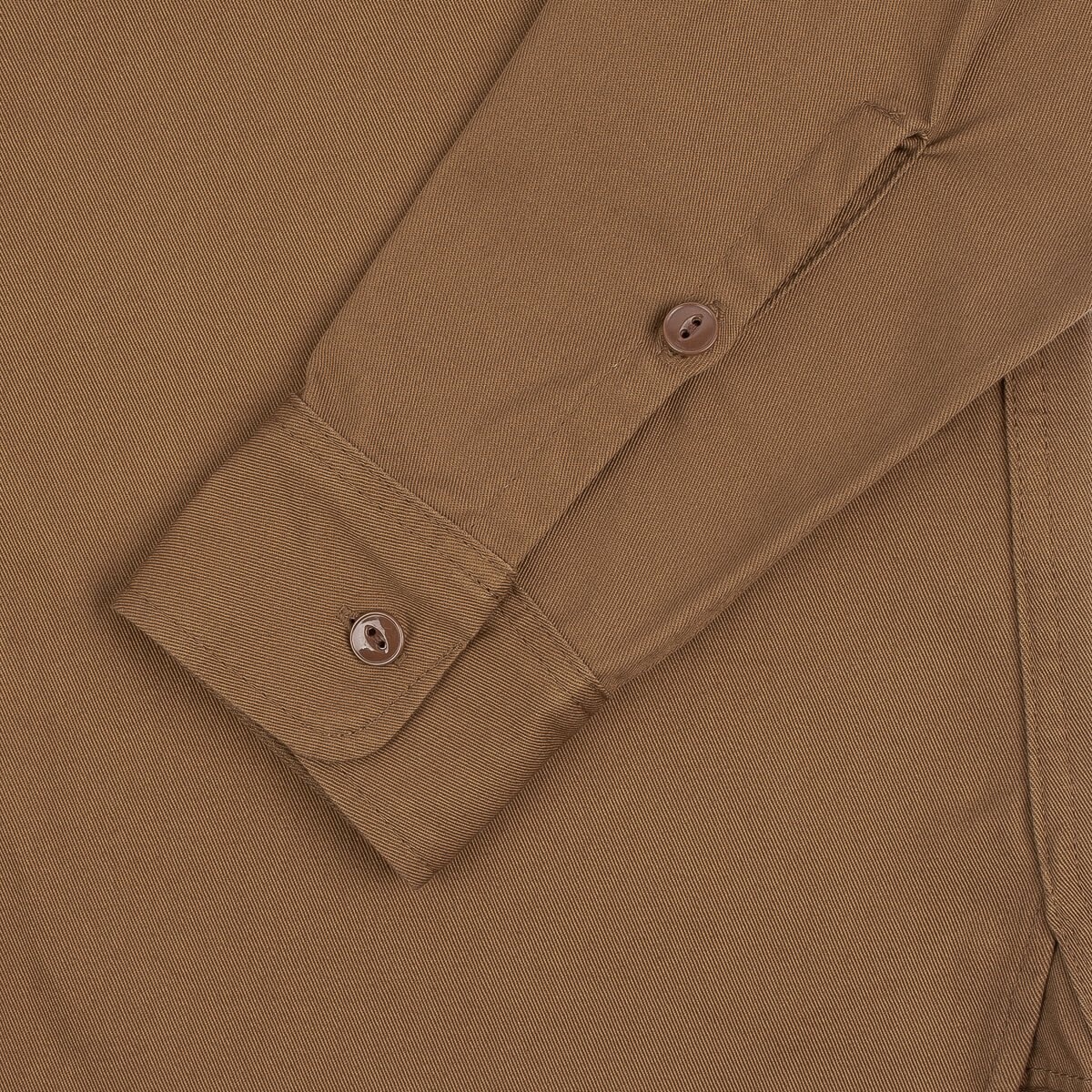 7oz Chino Work Shirt - Brown - 9