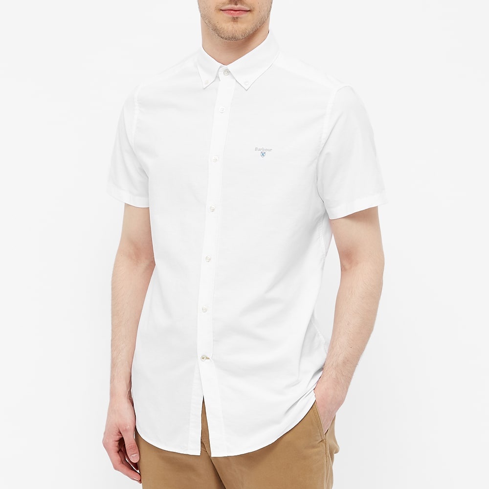 Barbour Short Sleeve Oxford Shirt - 4