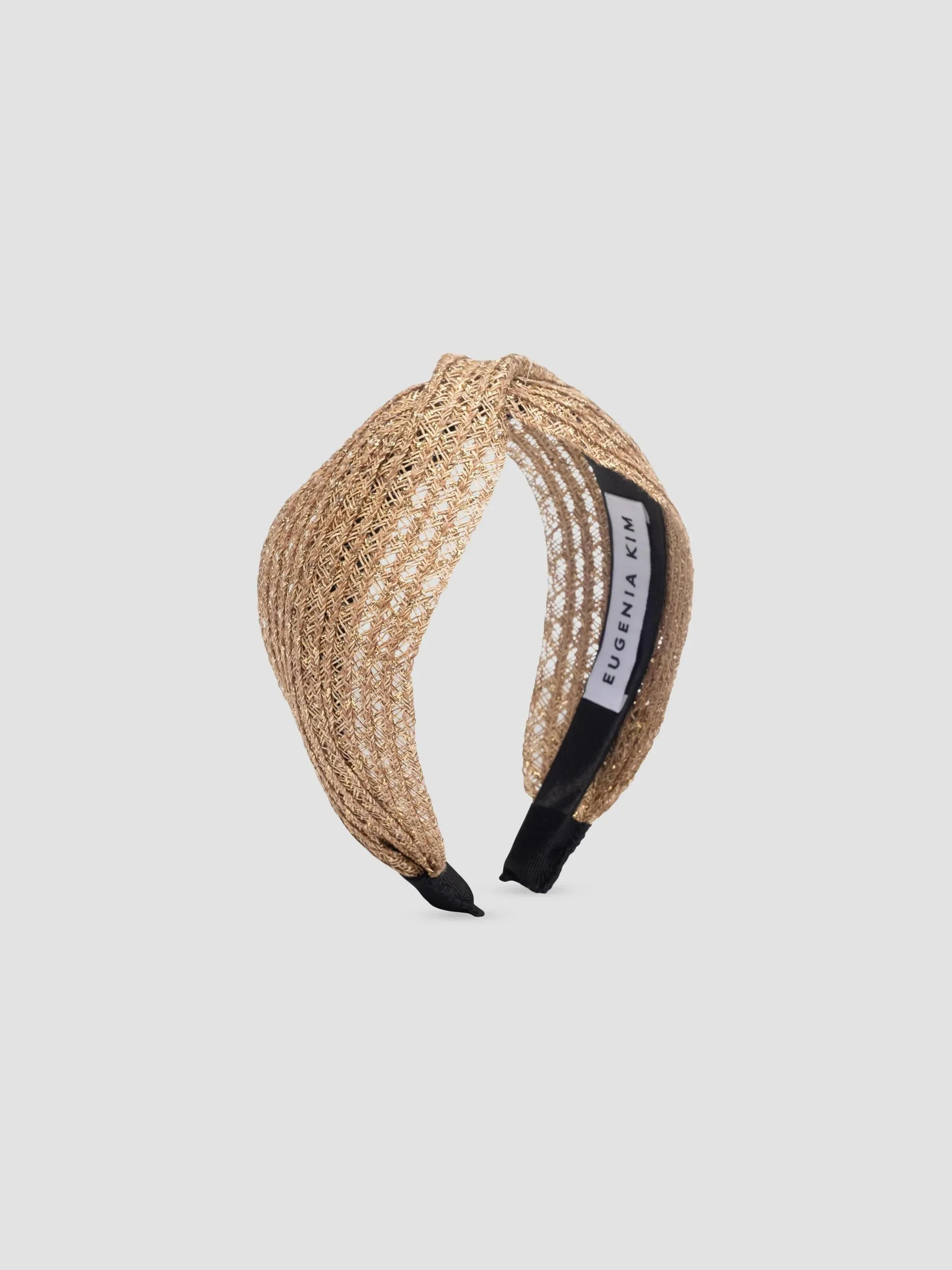 Women's Rosanna Braided Headband - Camel Gold - 1