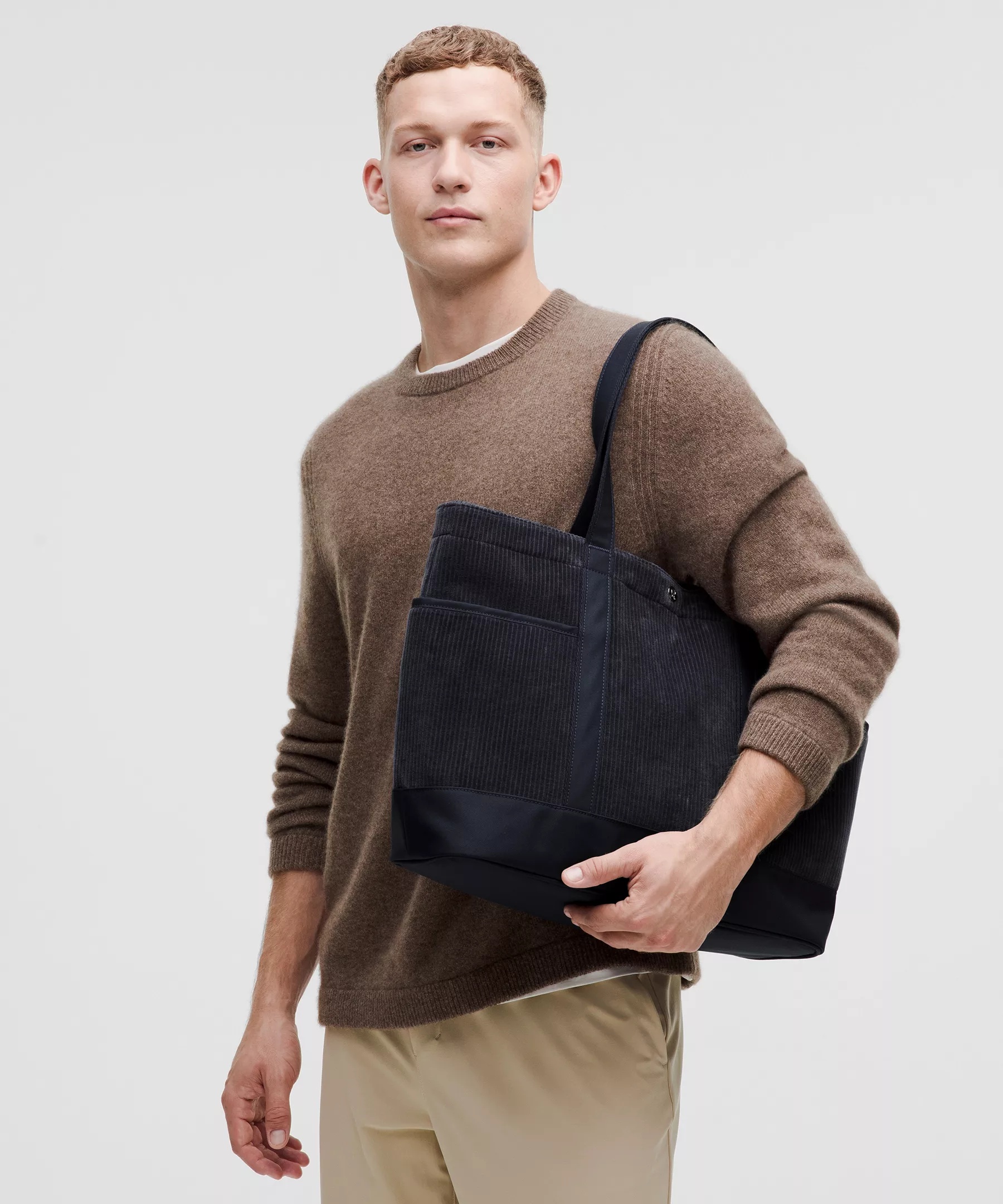Daily Multi-Pocket Tote Bag 20L *Corduroy - 5