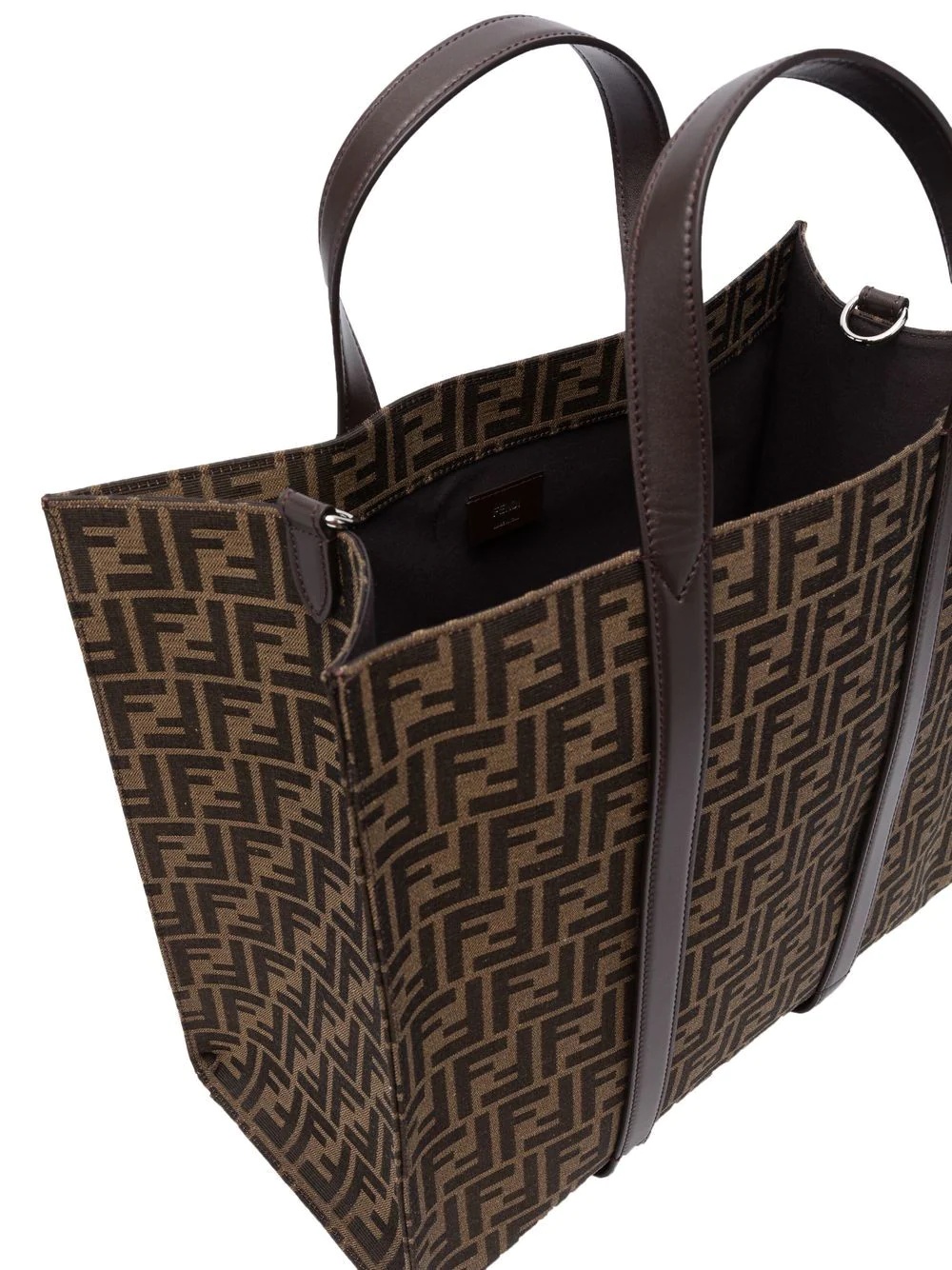 FF jacquard-motif tote bag - 5