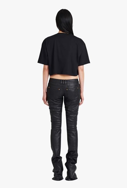 Black bootcut jeans - 3