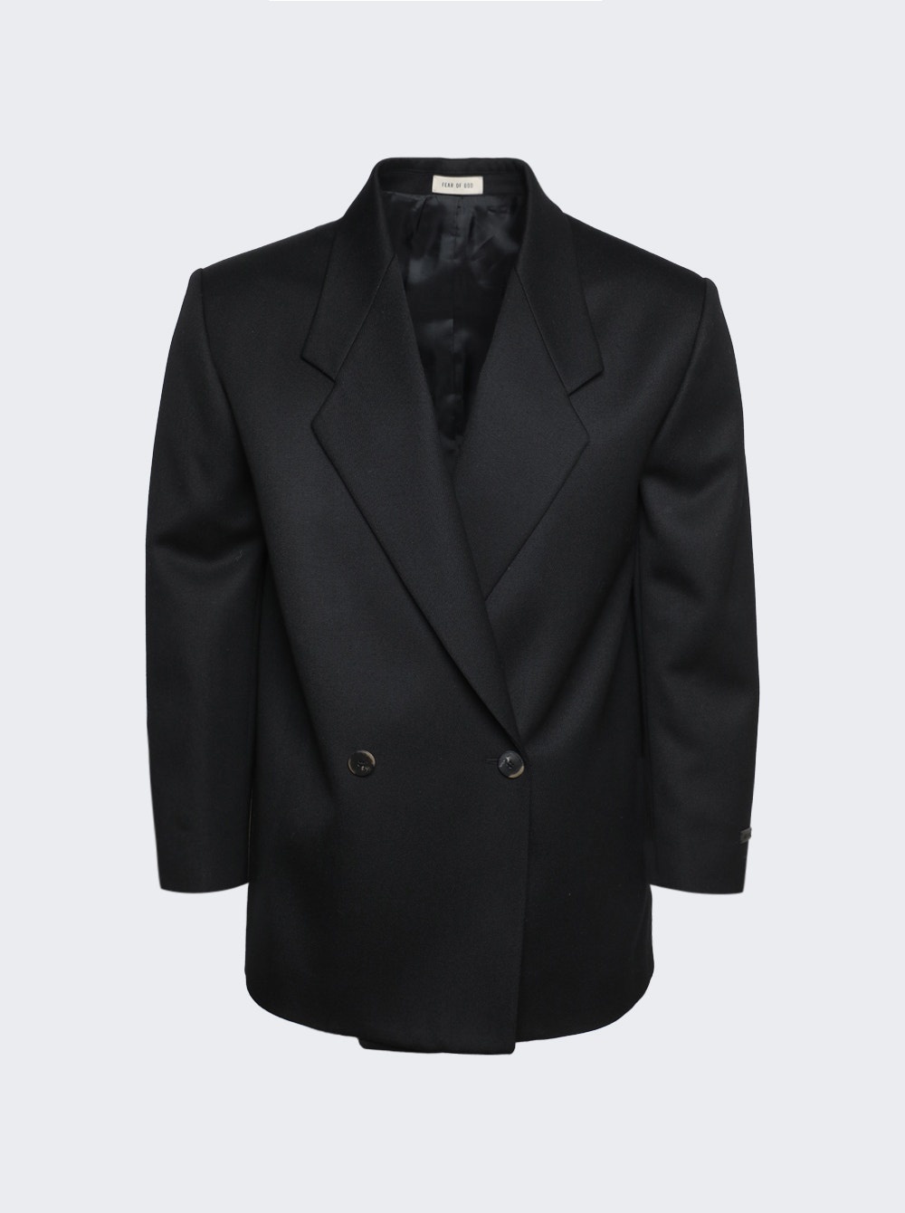 Eternal Twill Wool Suit Jacket Black - 1