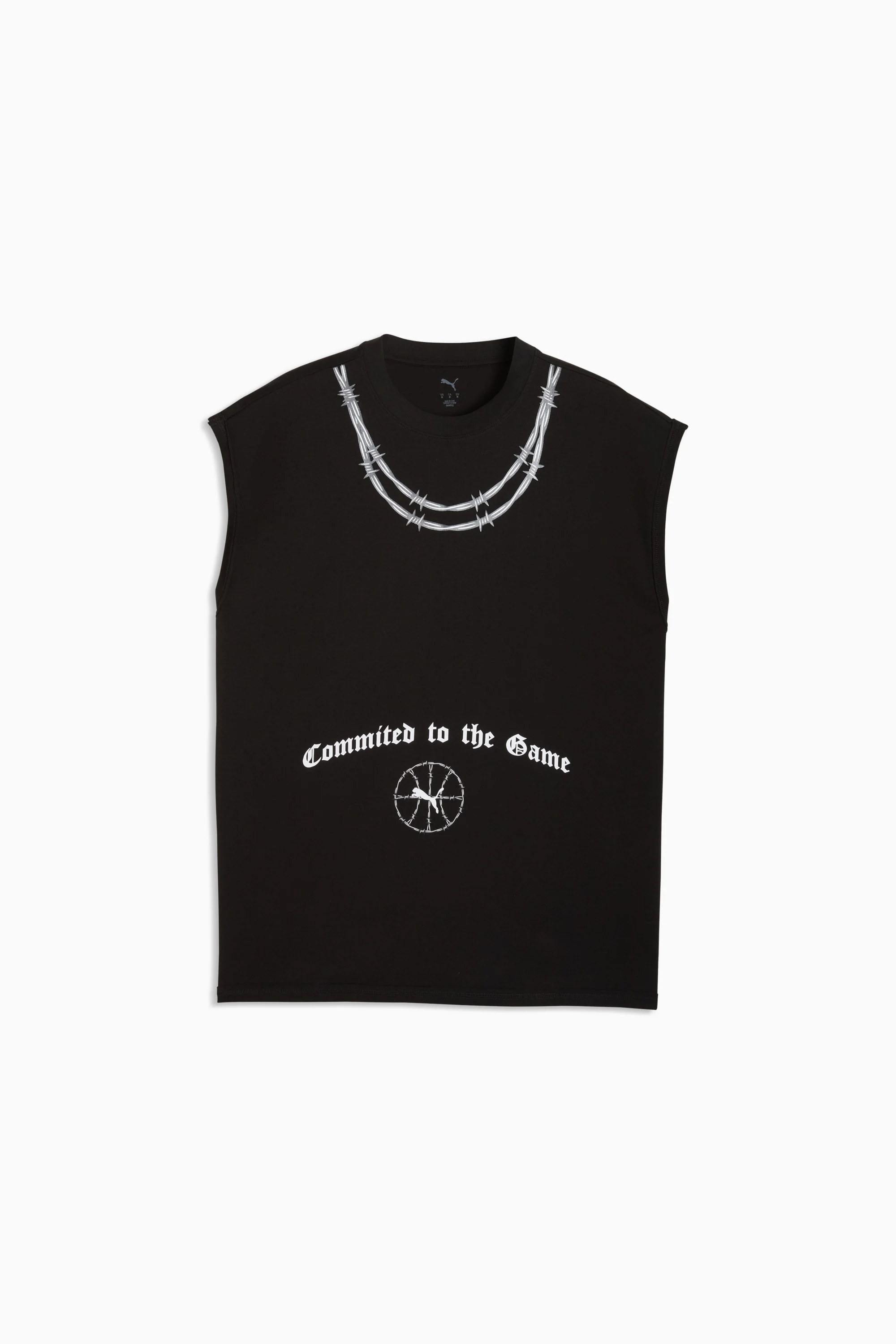 Swish N' Ink Men's Basketball Cut Off Tee - 1
