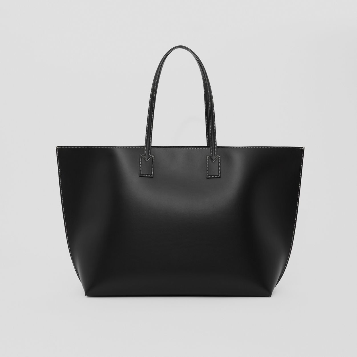 Large Monogram Motif Leather Tote - 8