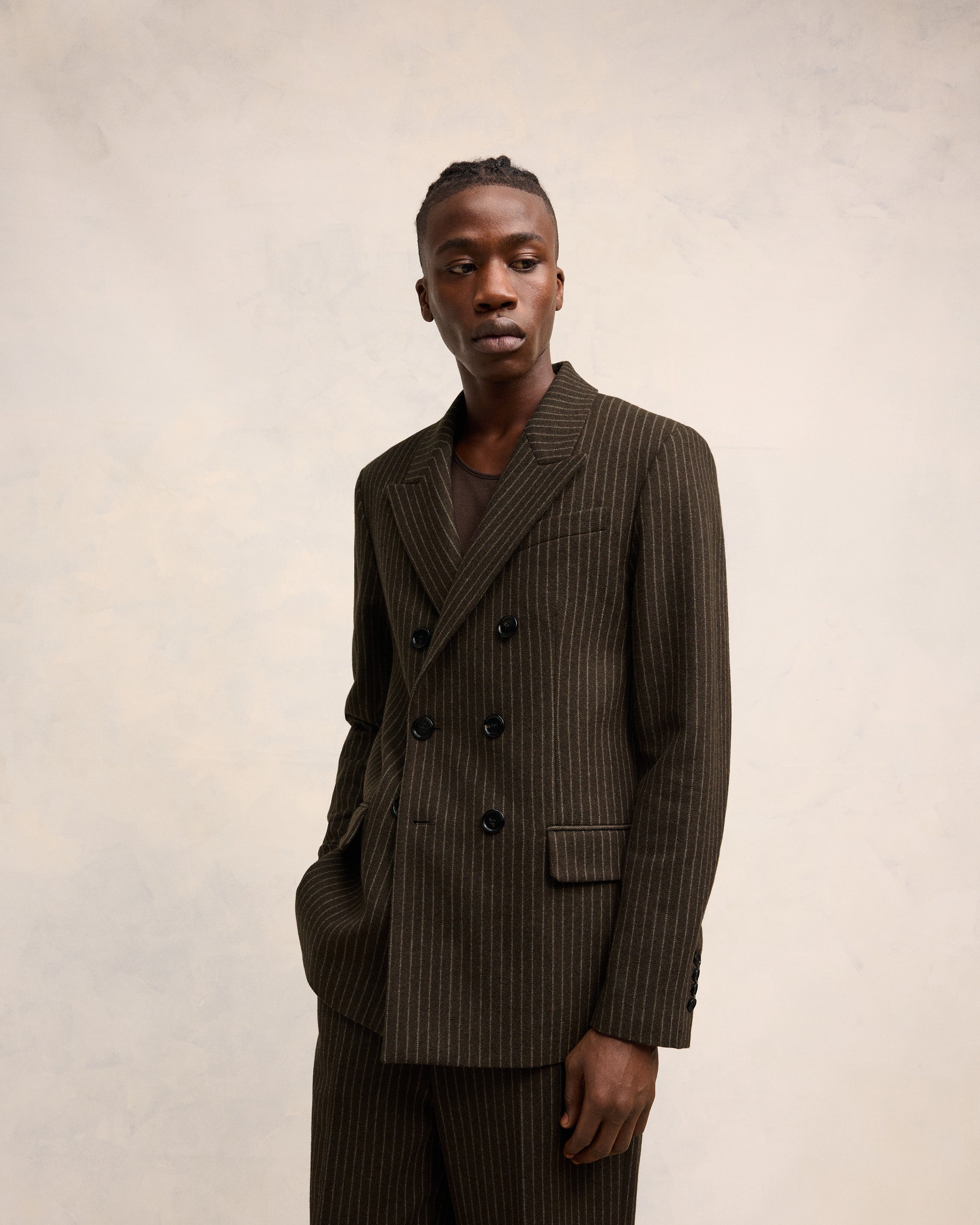 AMI Paris DOUBLE BREASTED JACKET | REVERSIBLE