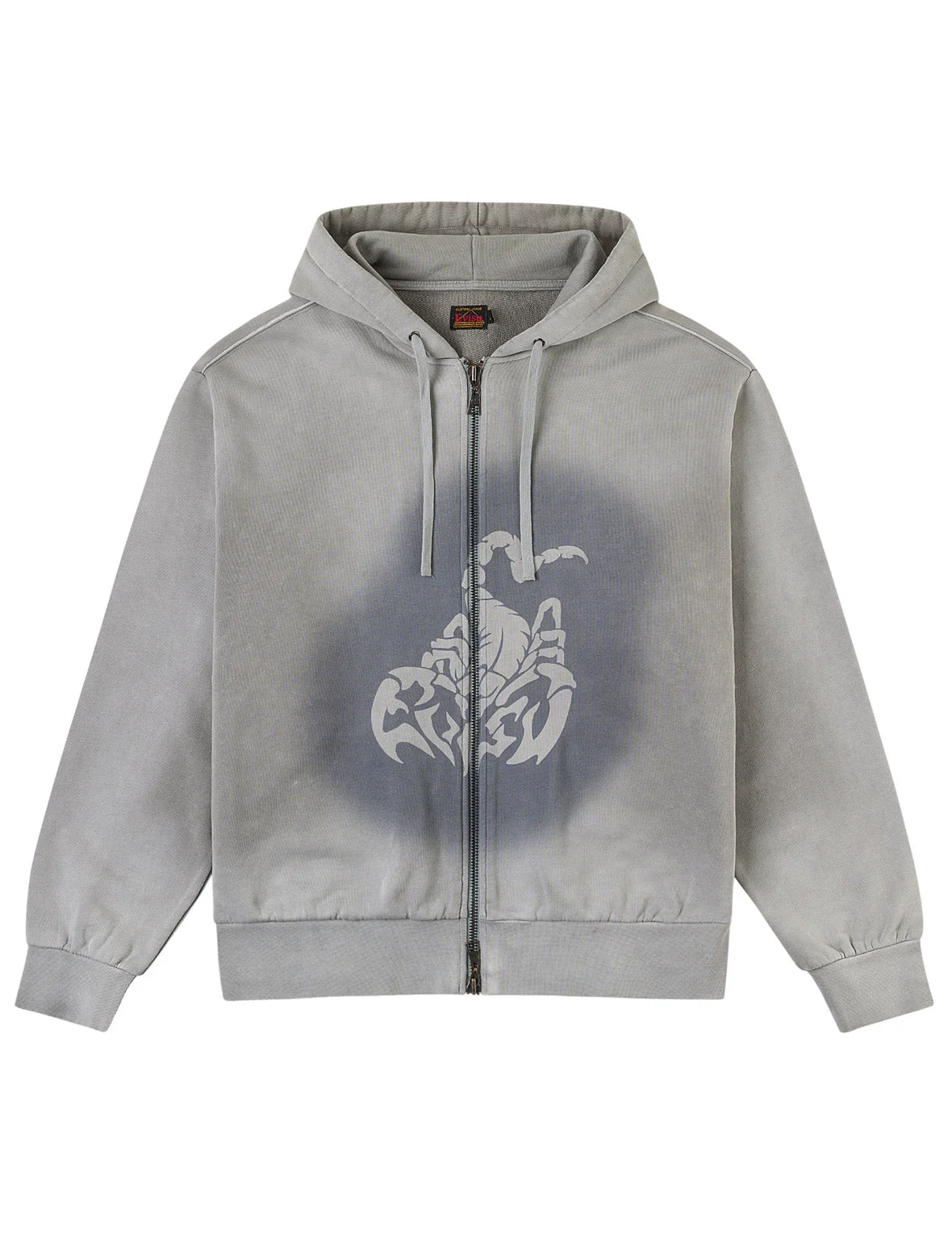 Scorpio Graphic Logo Patchwork Hoodie - 1