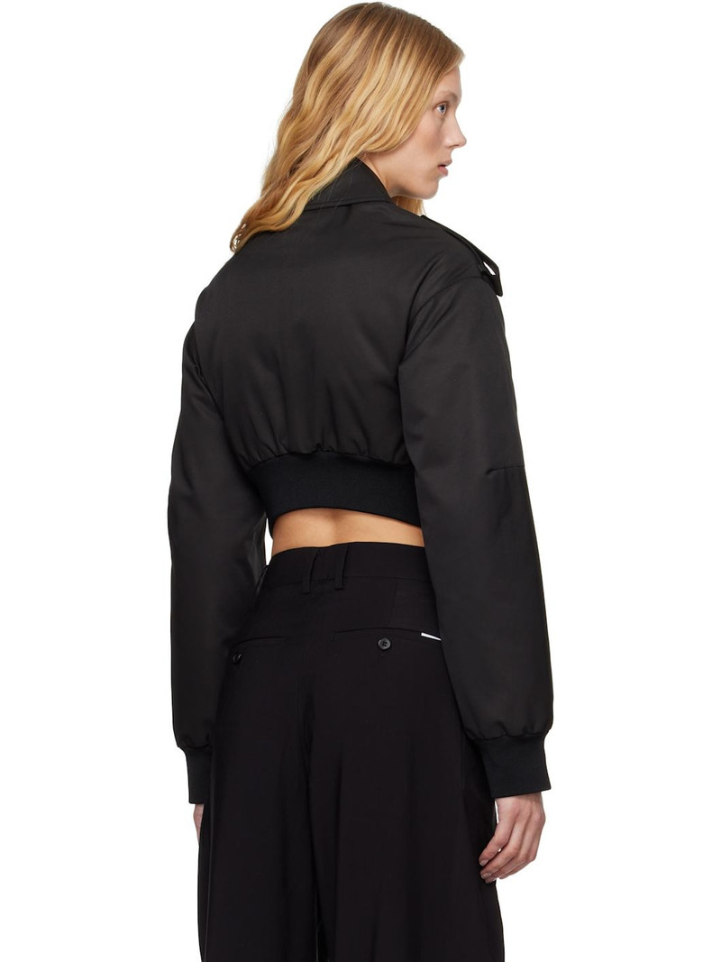 Black Broken Harrington Jacket 3