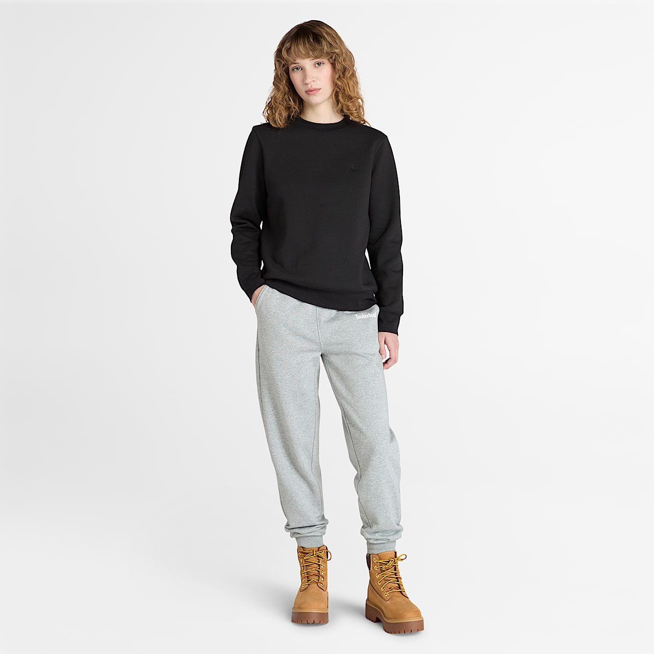 Women's Brushed Back Crew Sweatshirt - 3