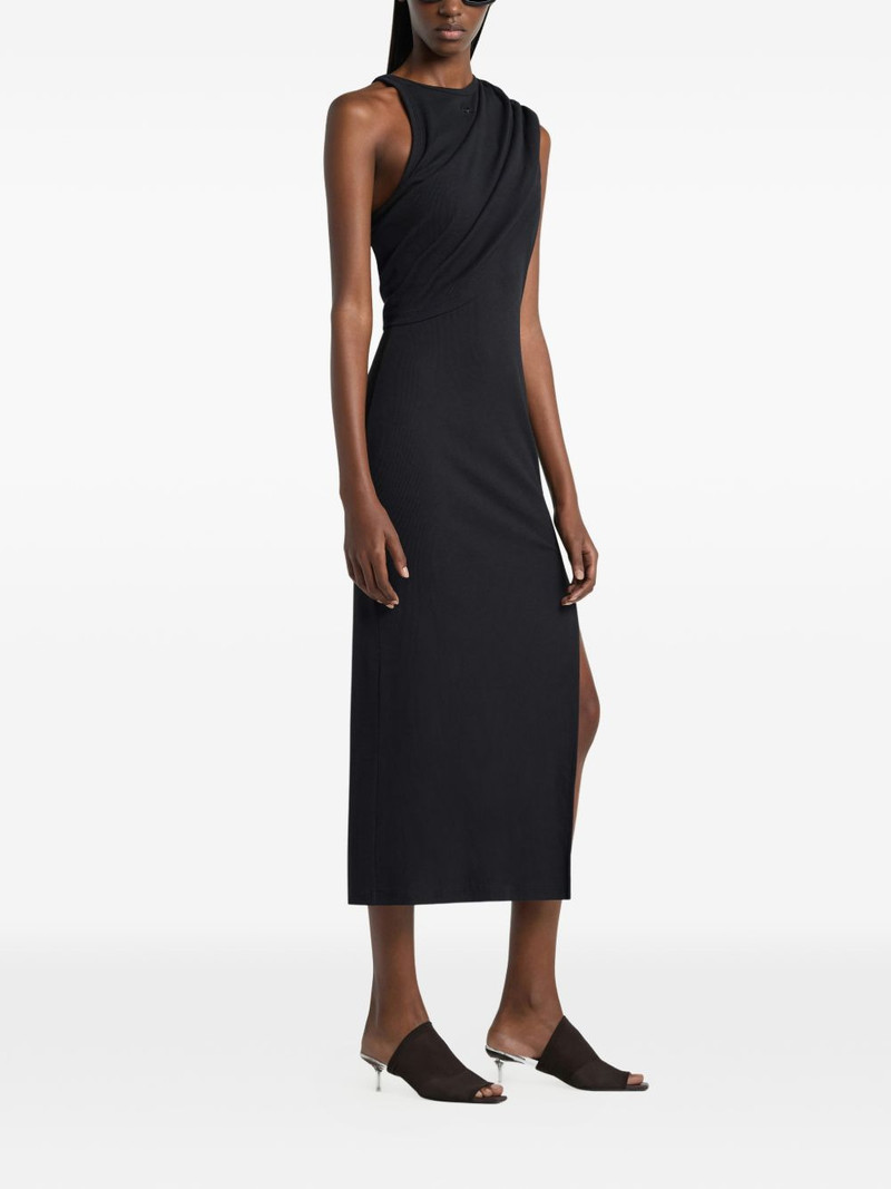 asymmetric draped dress 3
