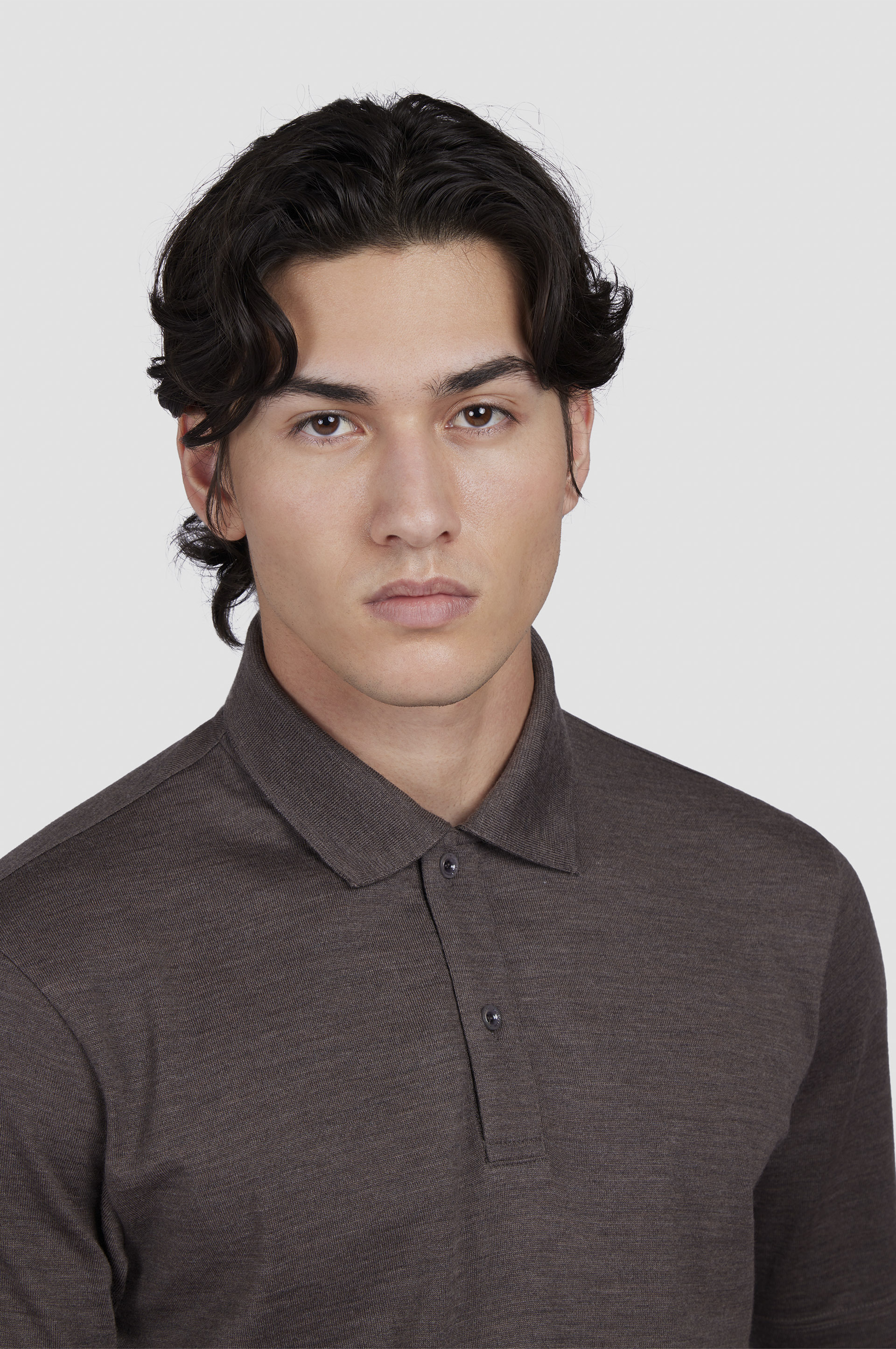 MERINO EXTRAFINE POLO SHIRT - 4