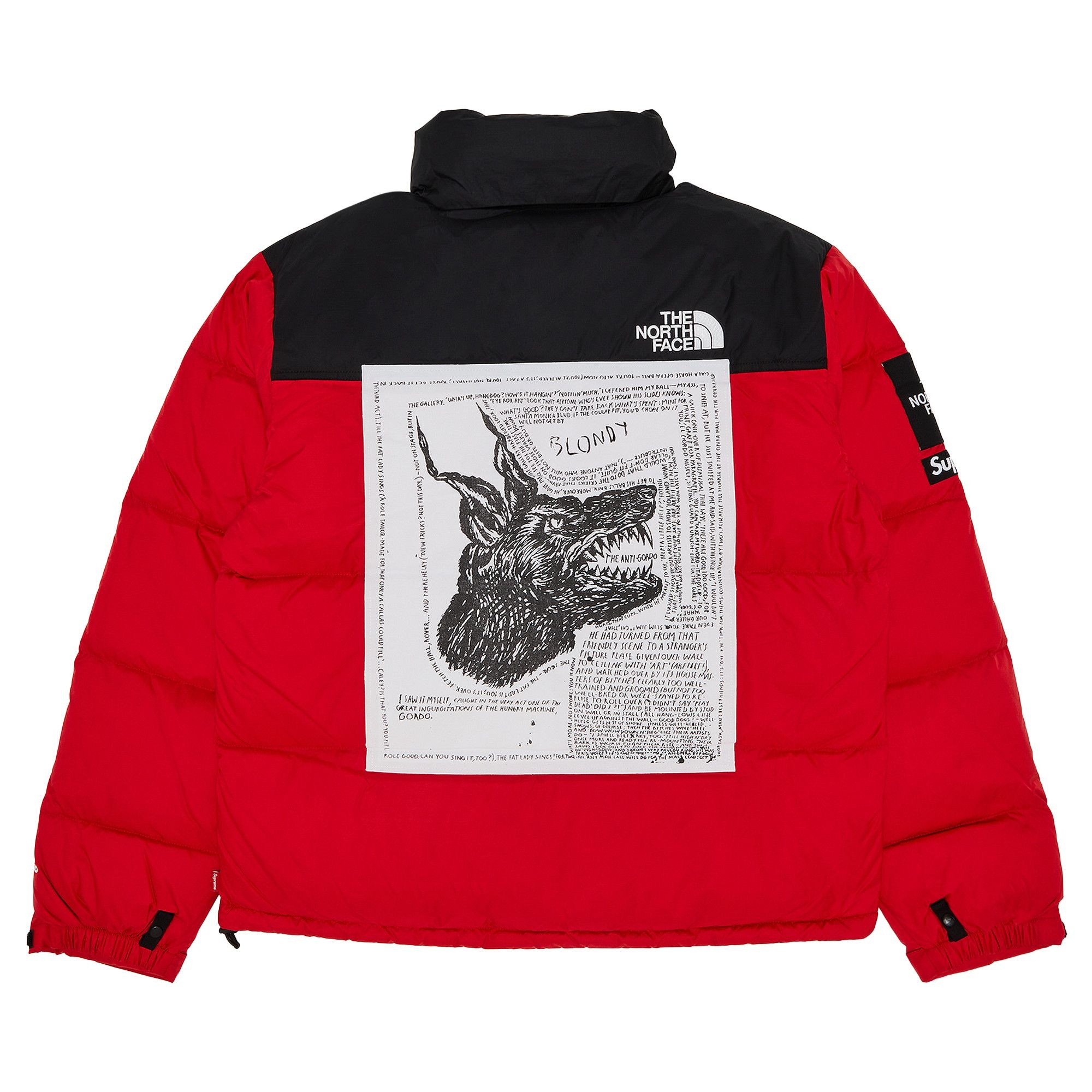 Supreme x The North Face Nuptse Jacket 'Red' - 2