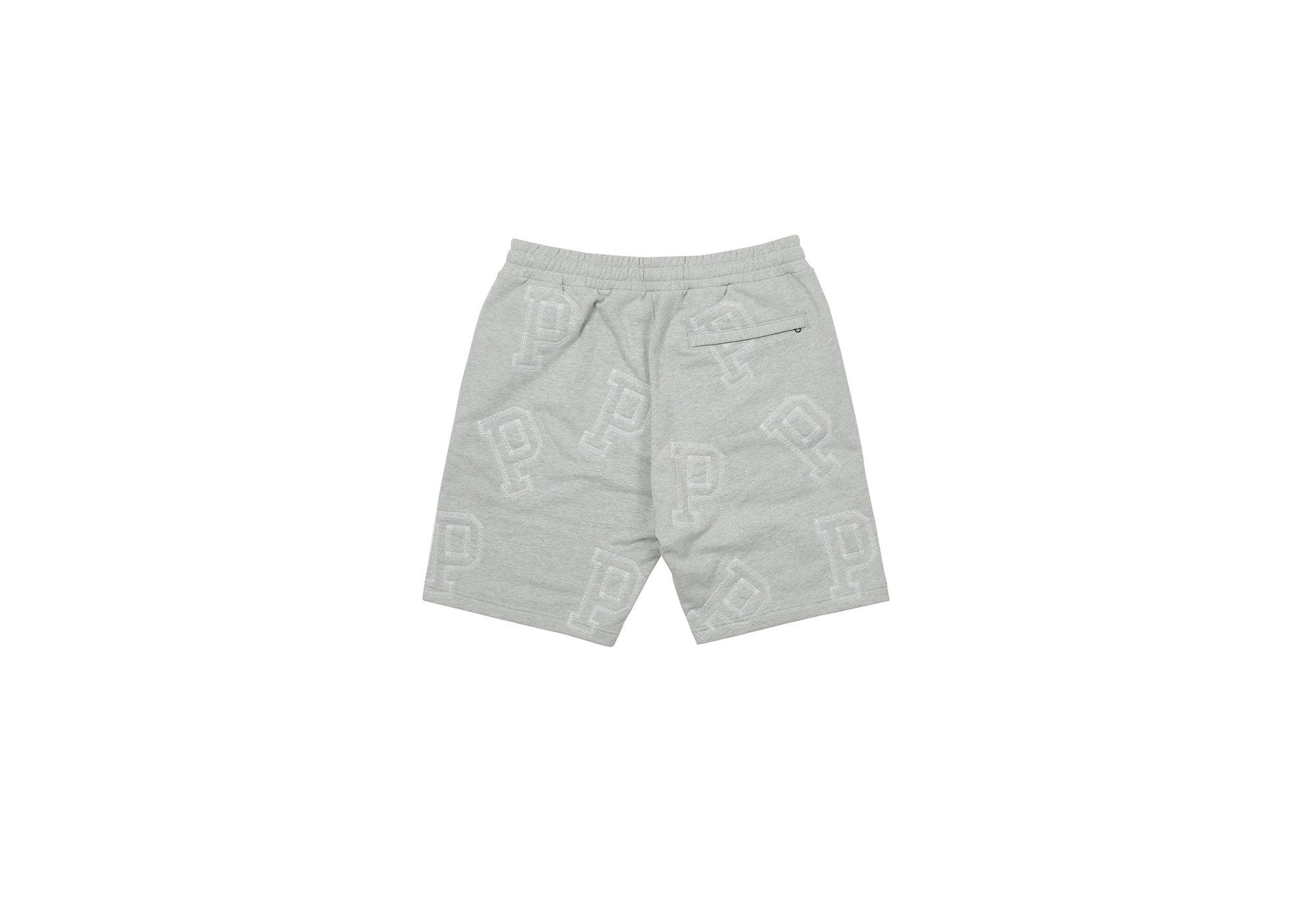 MULTI P SWEAT SHORTS GREY MARL - 2