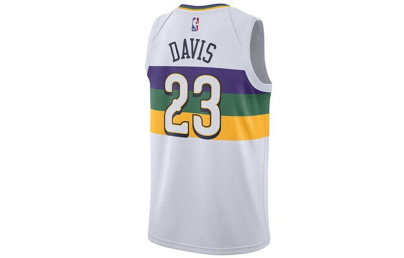 Nike Nike NBA City limited Jersey SW Fan Edition 18-19 Season New Orleans Pelicans Davis No. 23 White AJ4 outlook