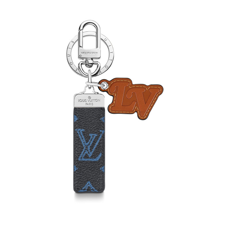 LV Record Tab Key Holder And Bag Charm 1