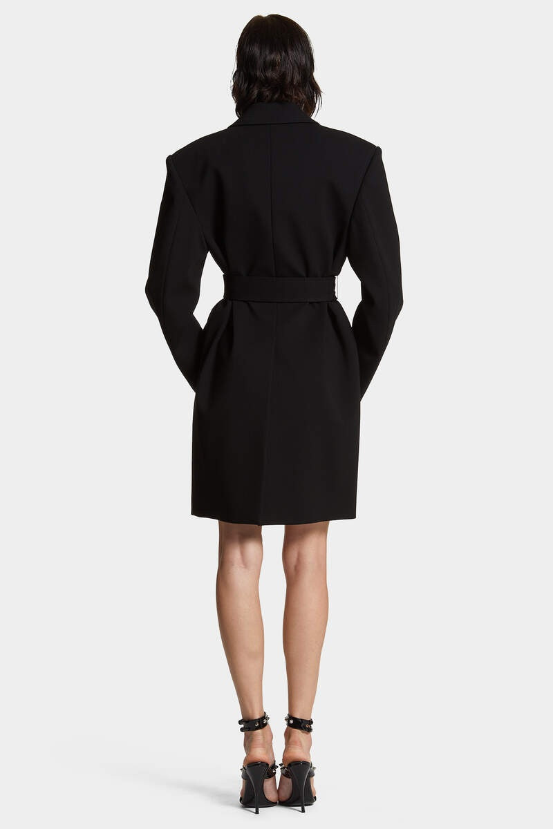 JERSEY WAIST TIE COAT 4