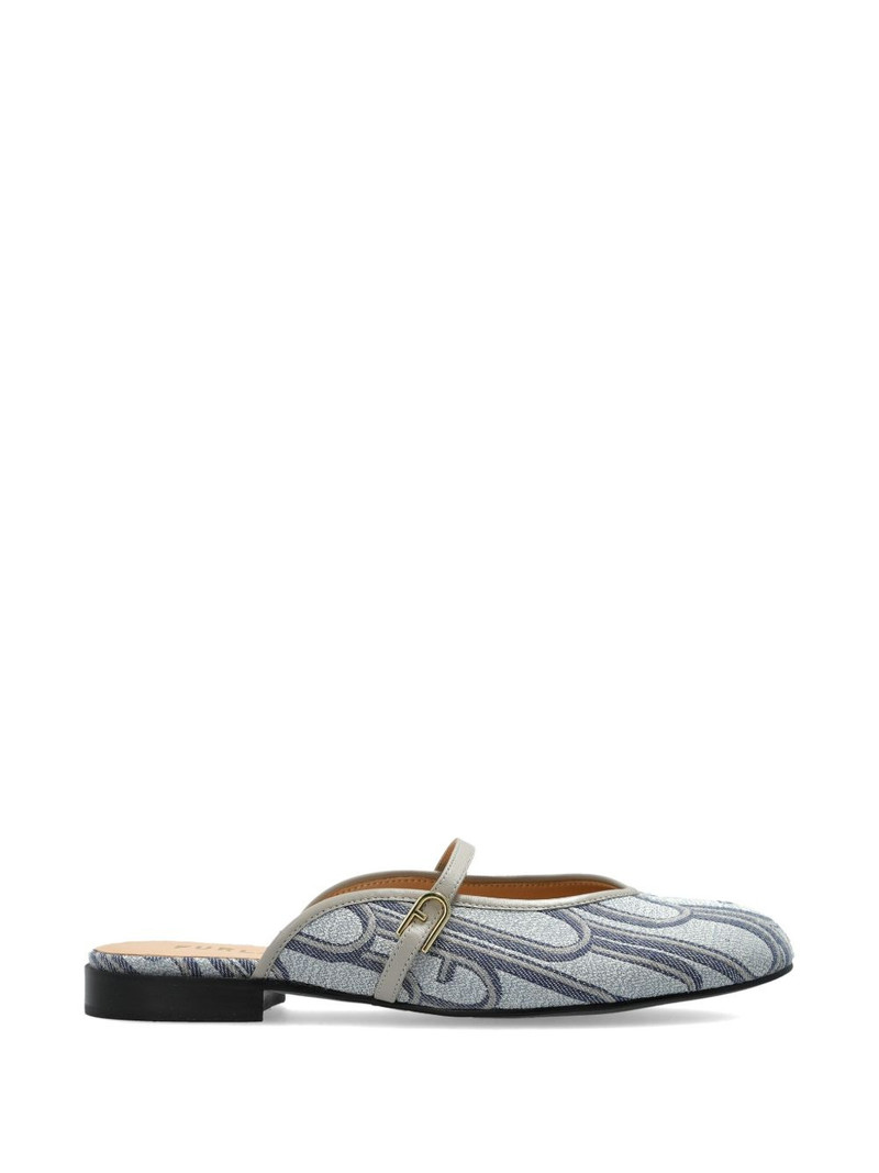 Etoile strap-detail leather mules 1