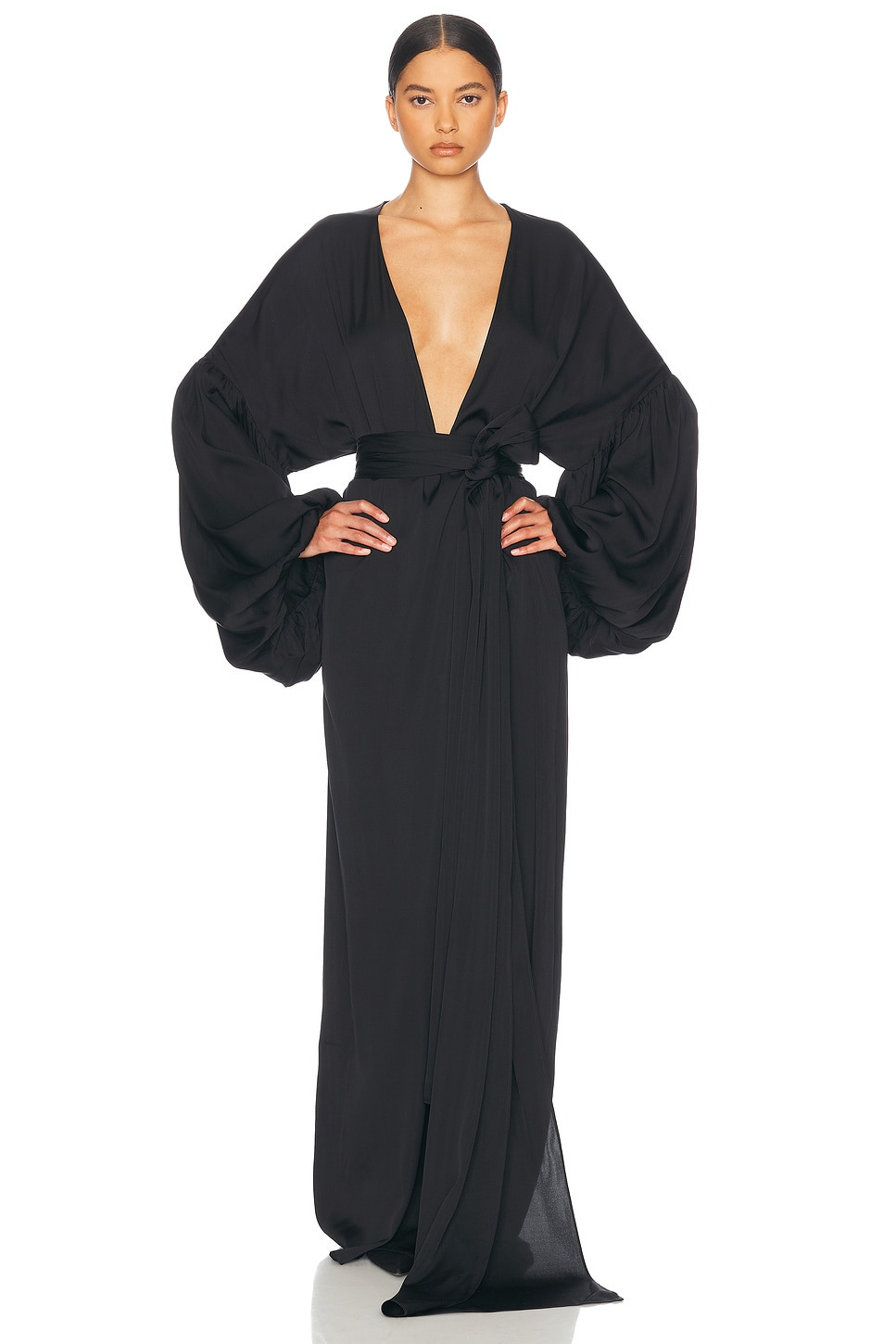 Serafina Silk Dress - 2
