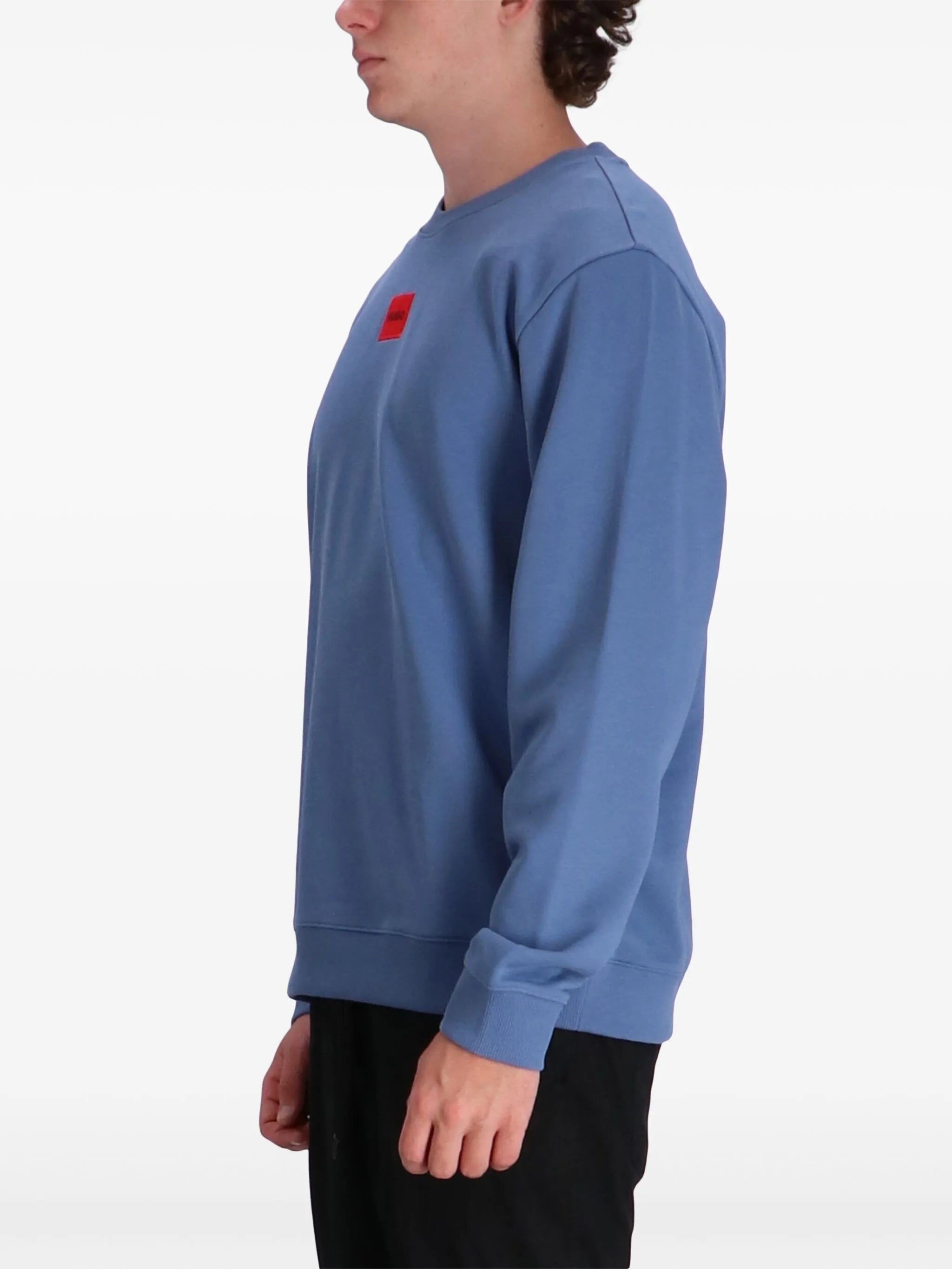 Hugo Logo-patch Cotton Sweatshirt - 3